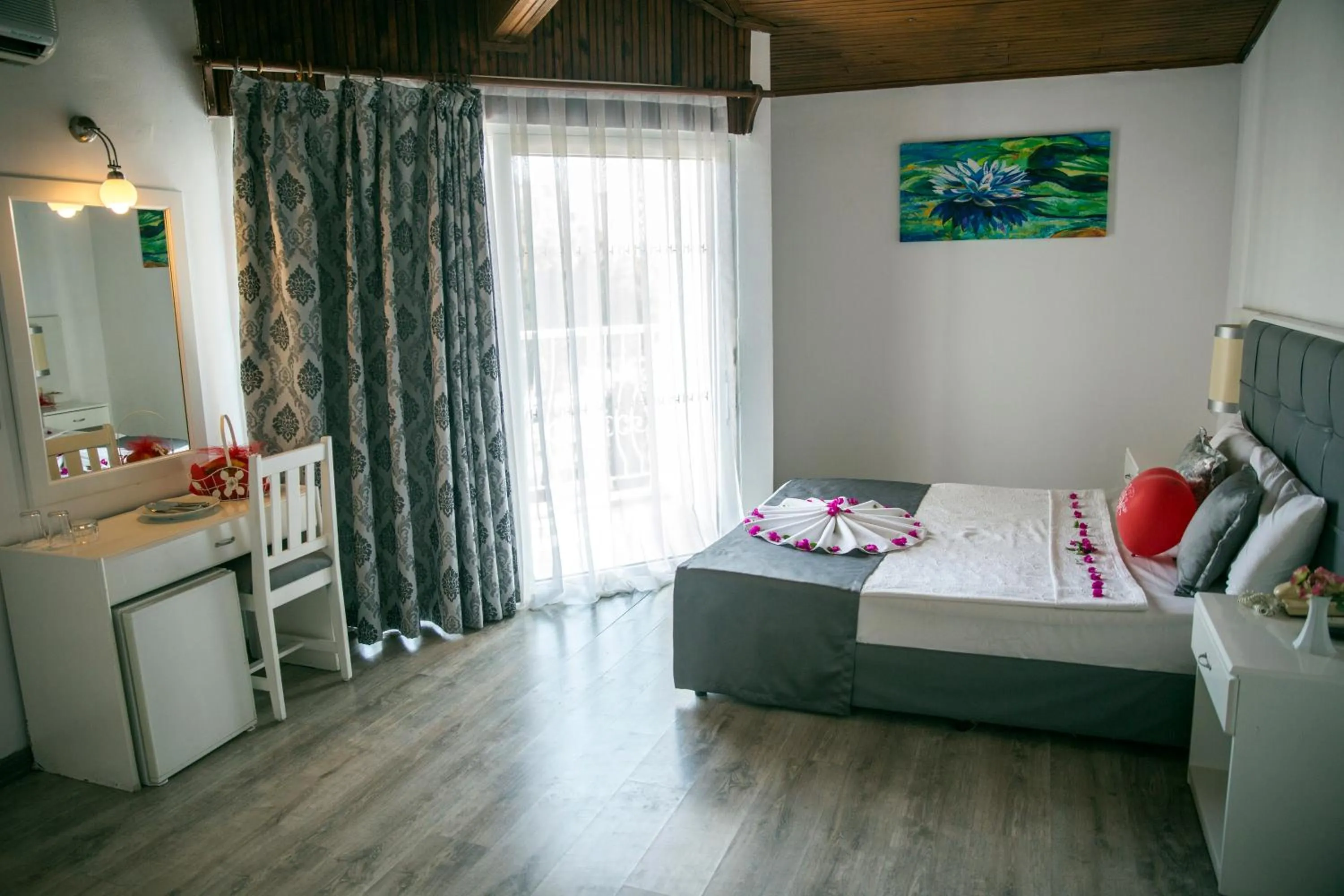 Bed in Halıcı Hotel Marmaris