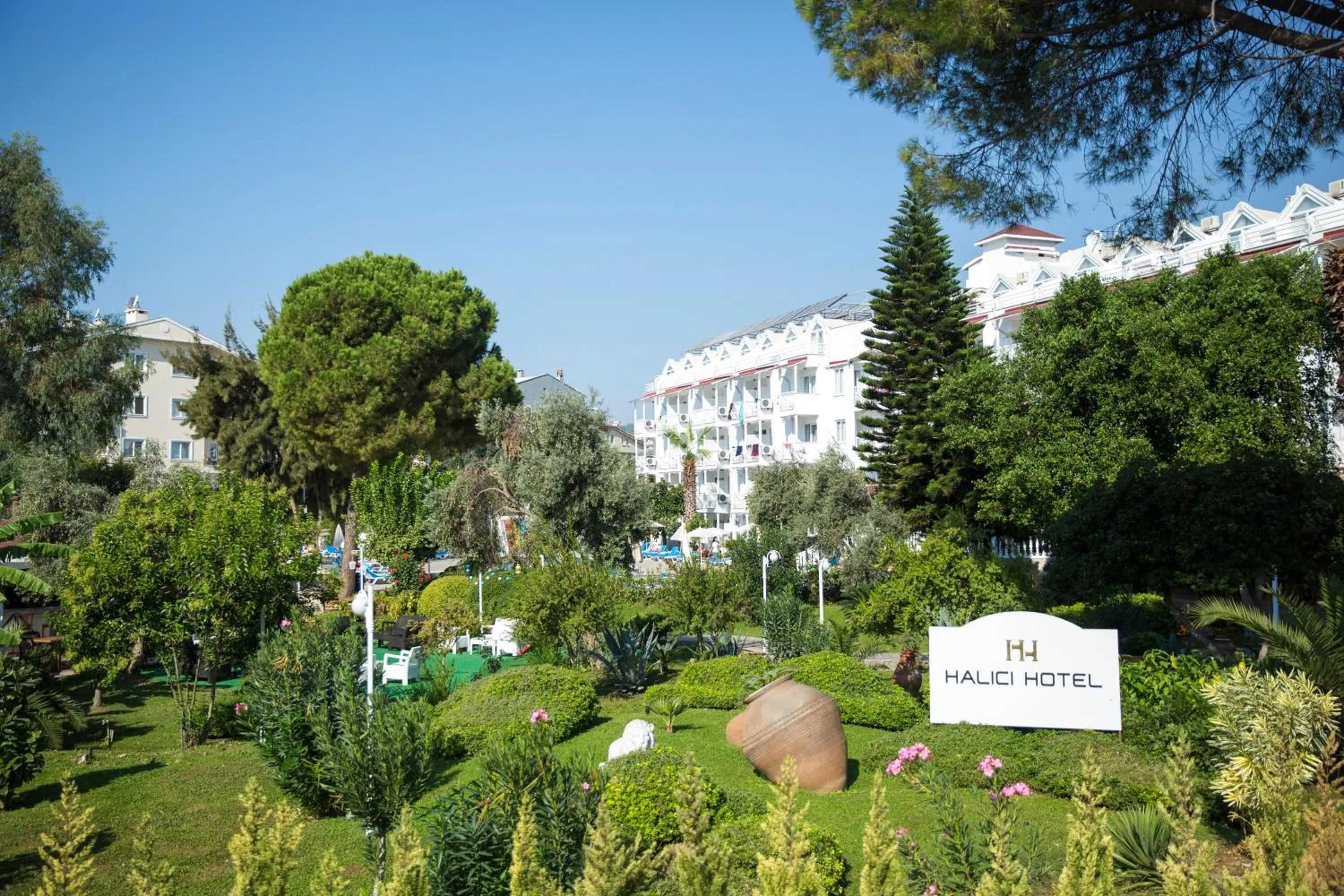 Garden in Halıcı Hotel Marmaris