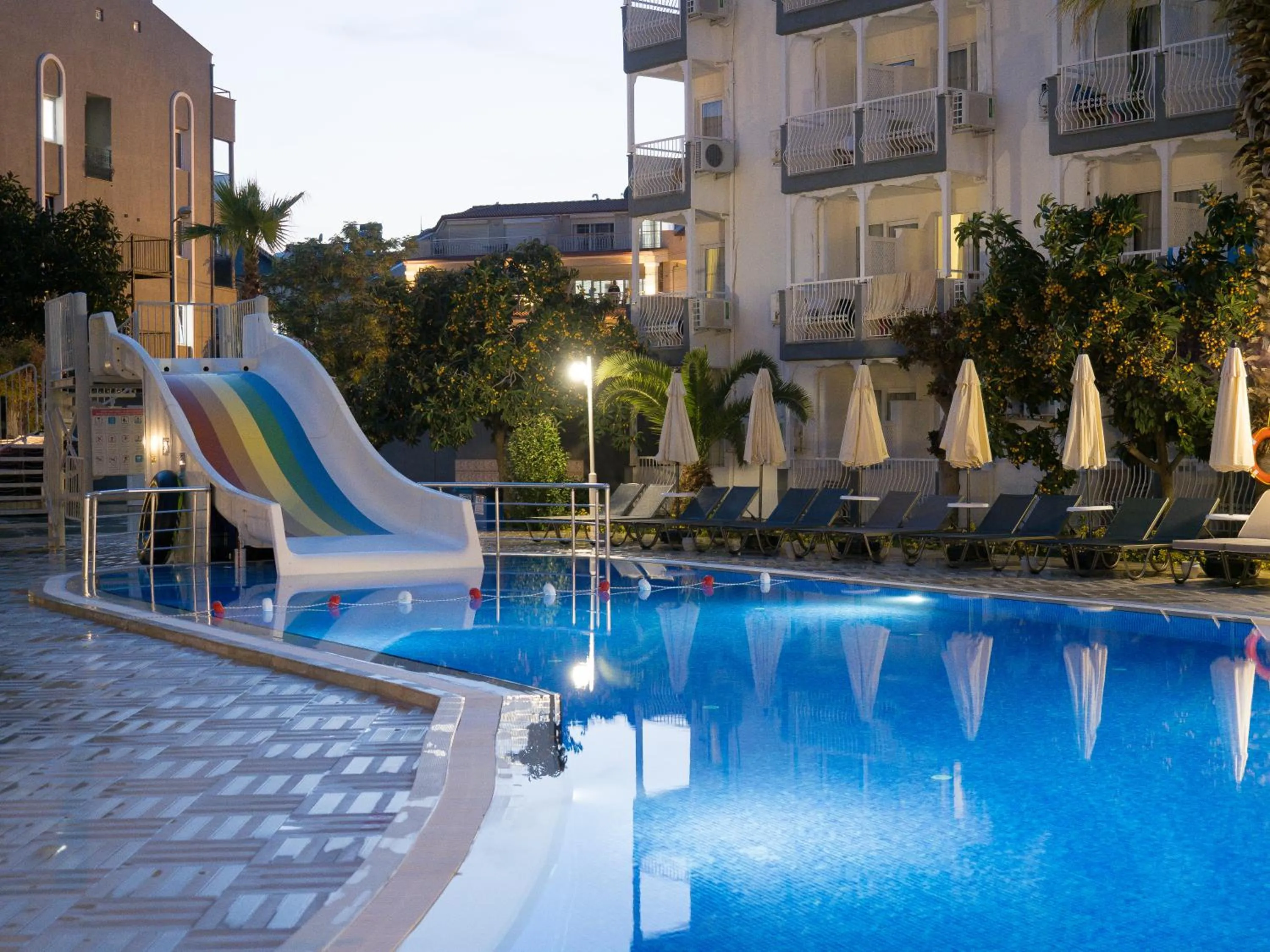 Pool view in Halıcı Hotel Marmaris