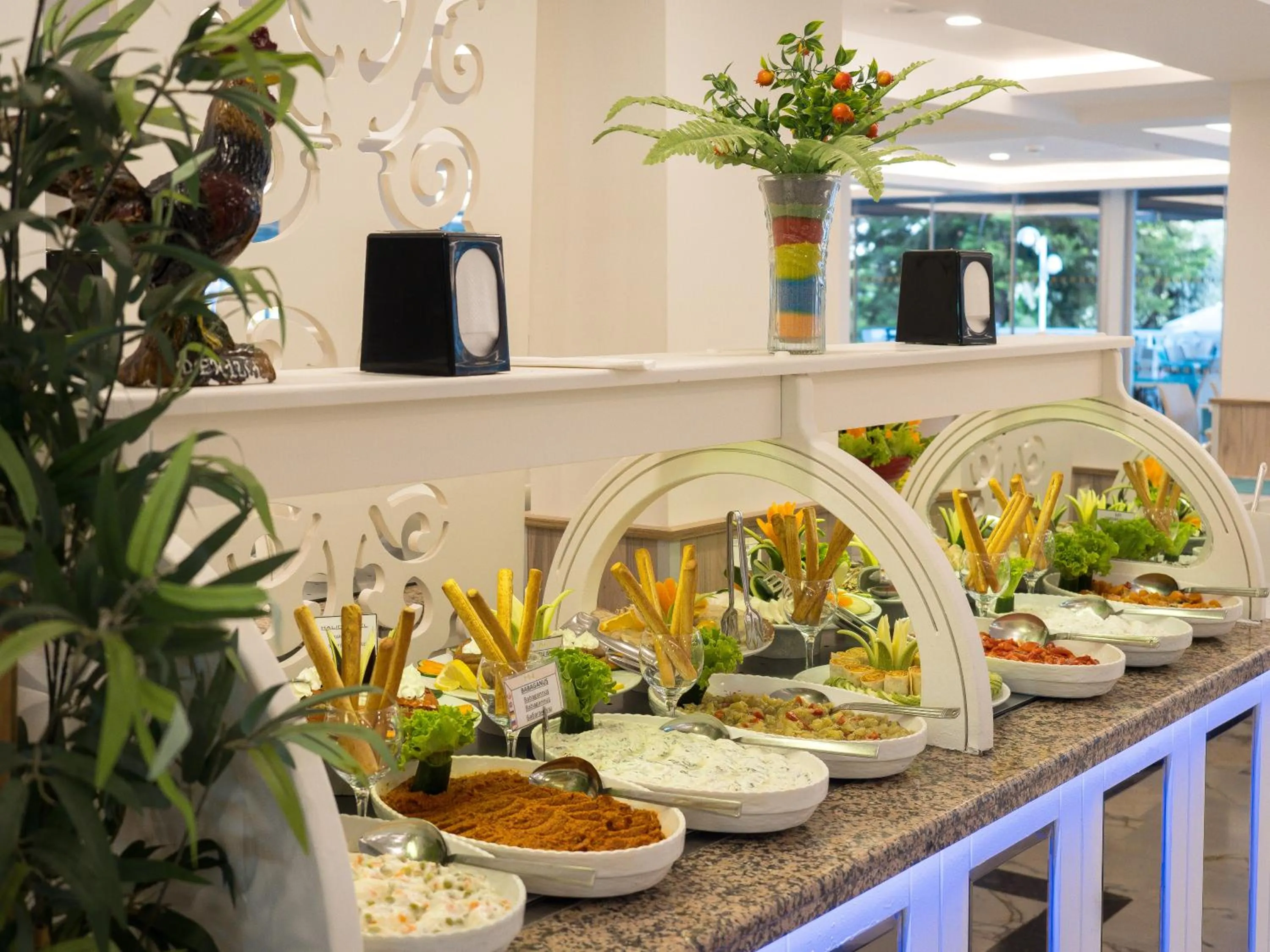 Food and drinks in Halıcı Hotel Marmaris