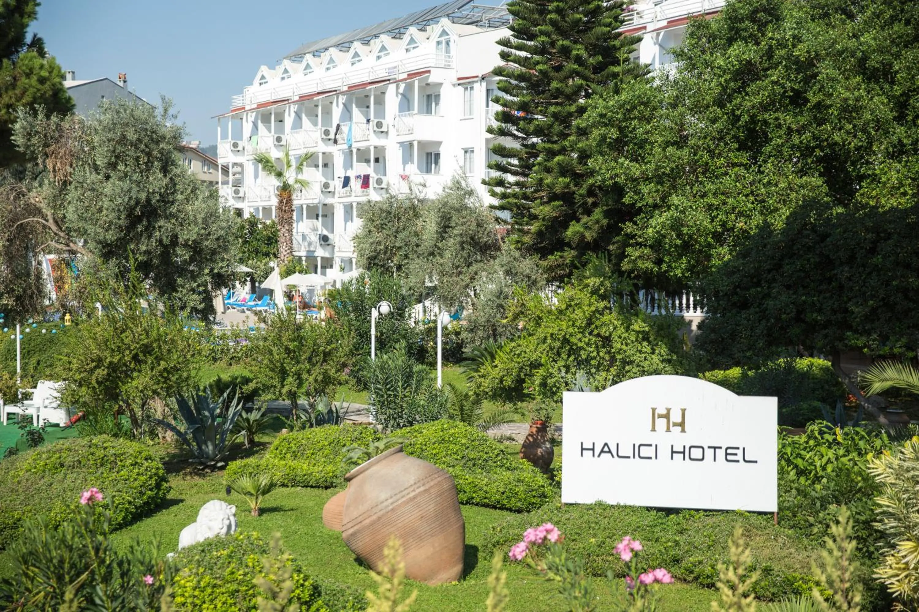 Garden in Halıcı Hotel Marmaris