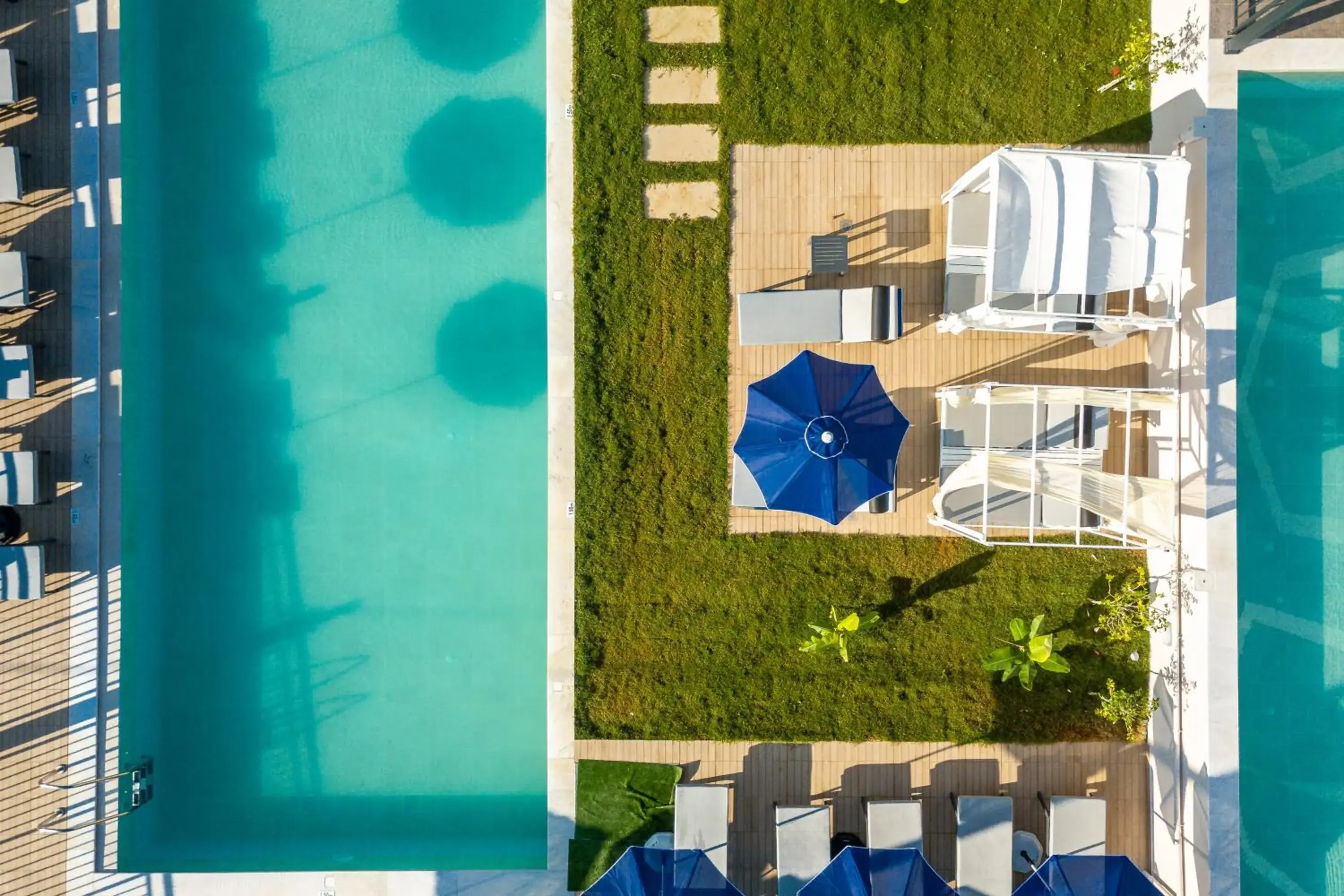 Pool view in T Hotel Premium Suites Pool view in T Hotel Premium Suites