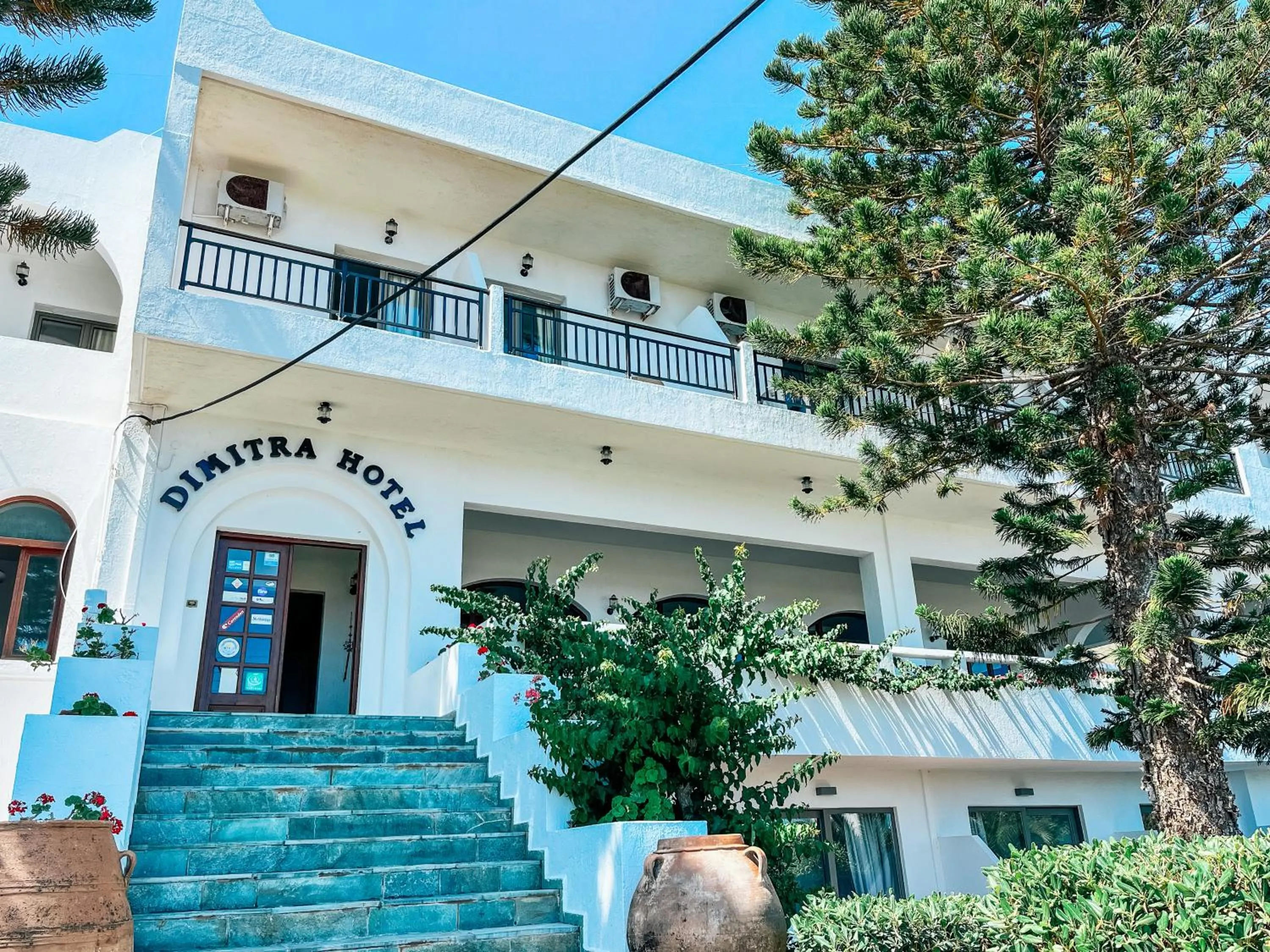 Property building in Dimitra Hotel