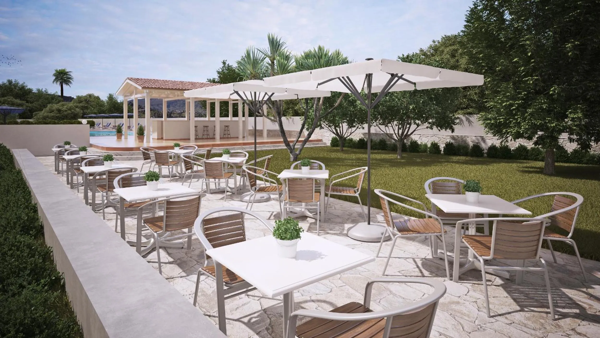 Restaurant/places to eat in Dimitra Hotel