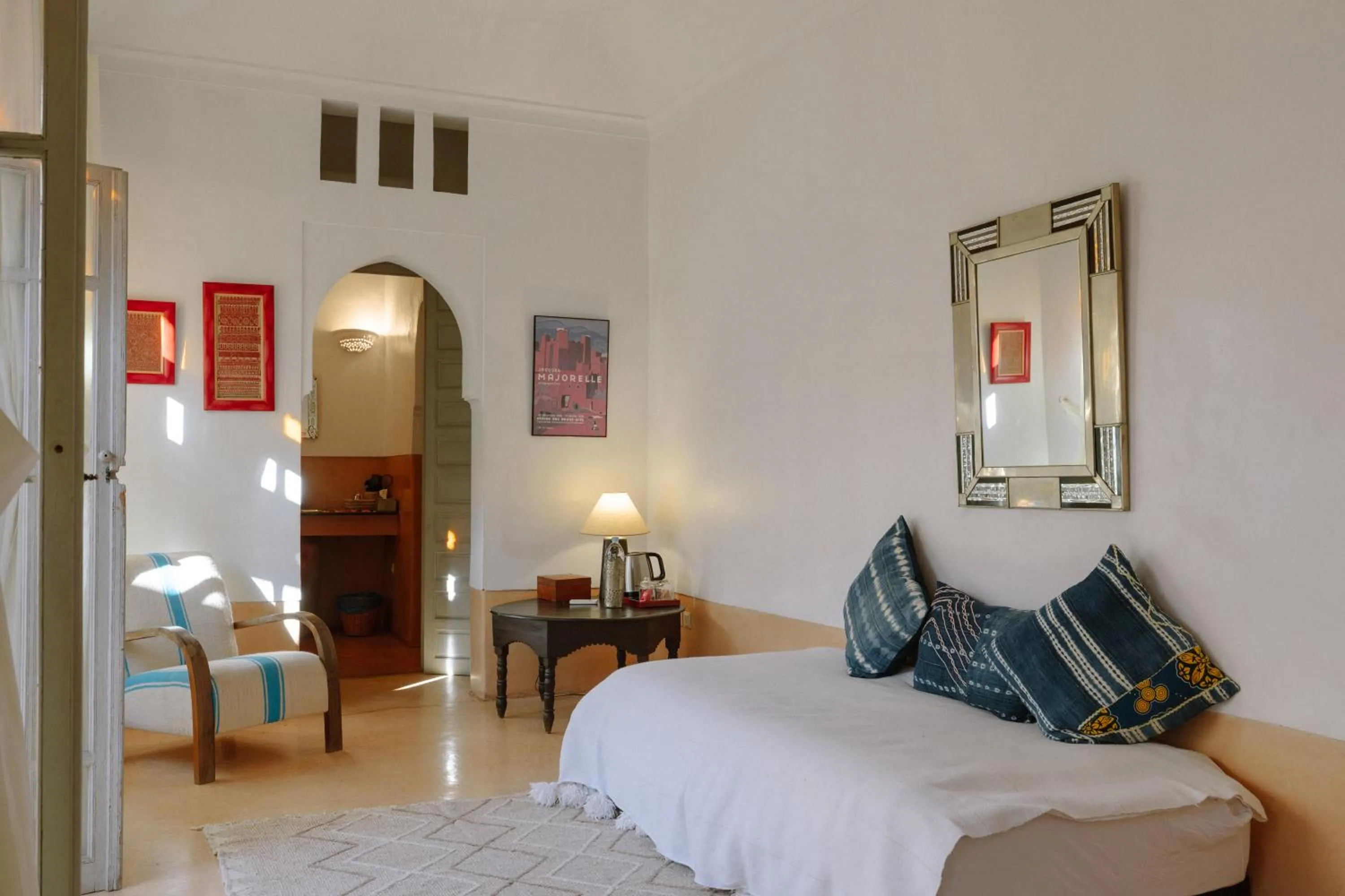 Photo of the whole room, Bed in Dar Lalla F'dila