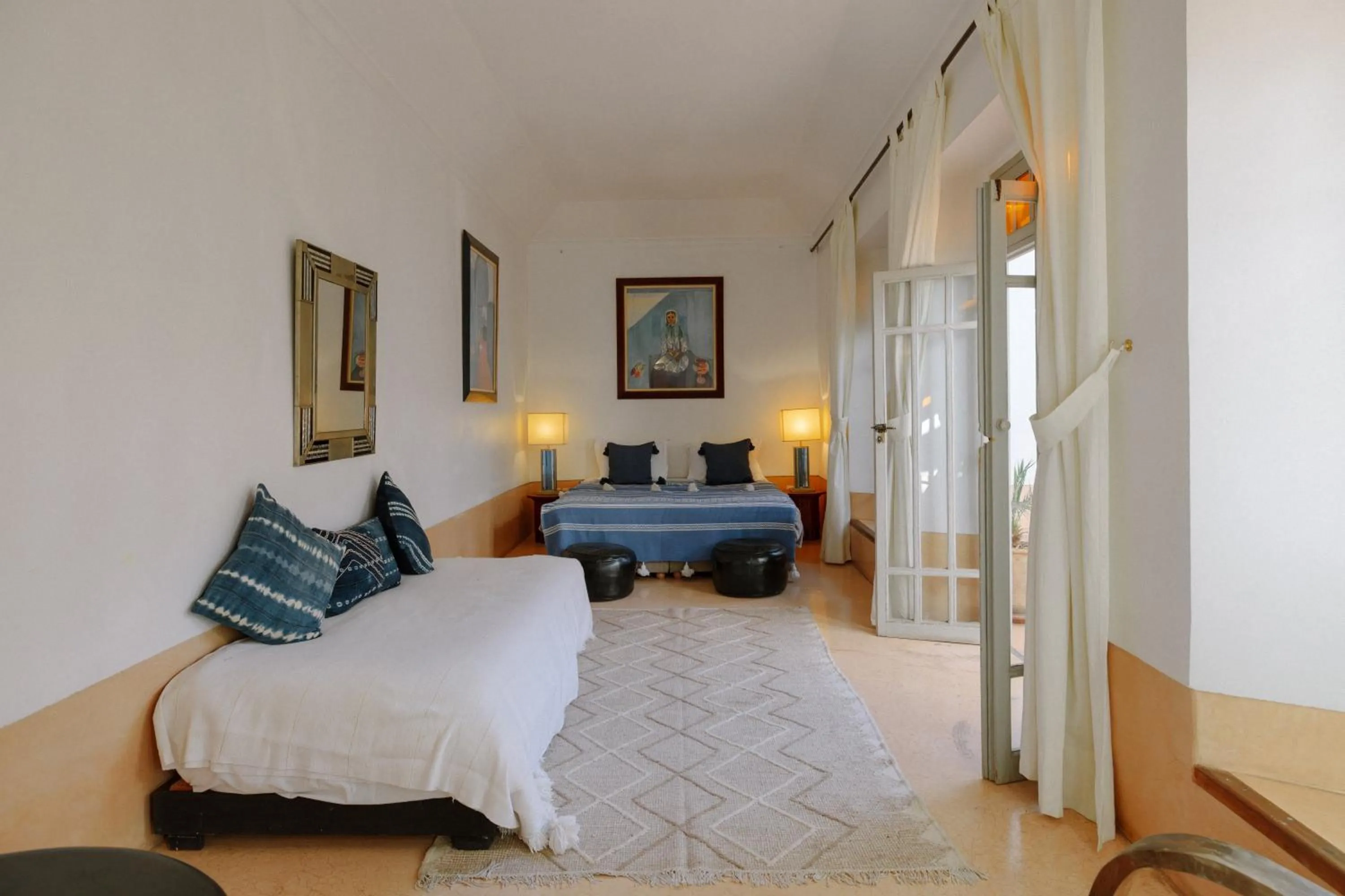Photo of the whole room, Bed in Dar Lalla F'dila