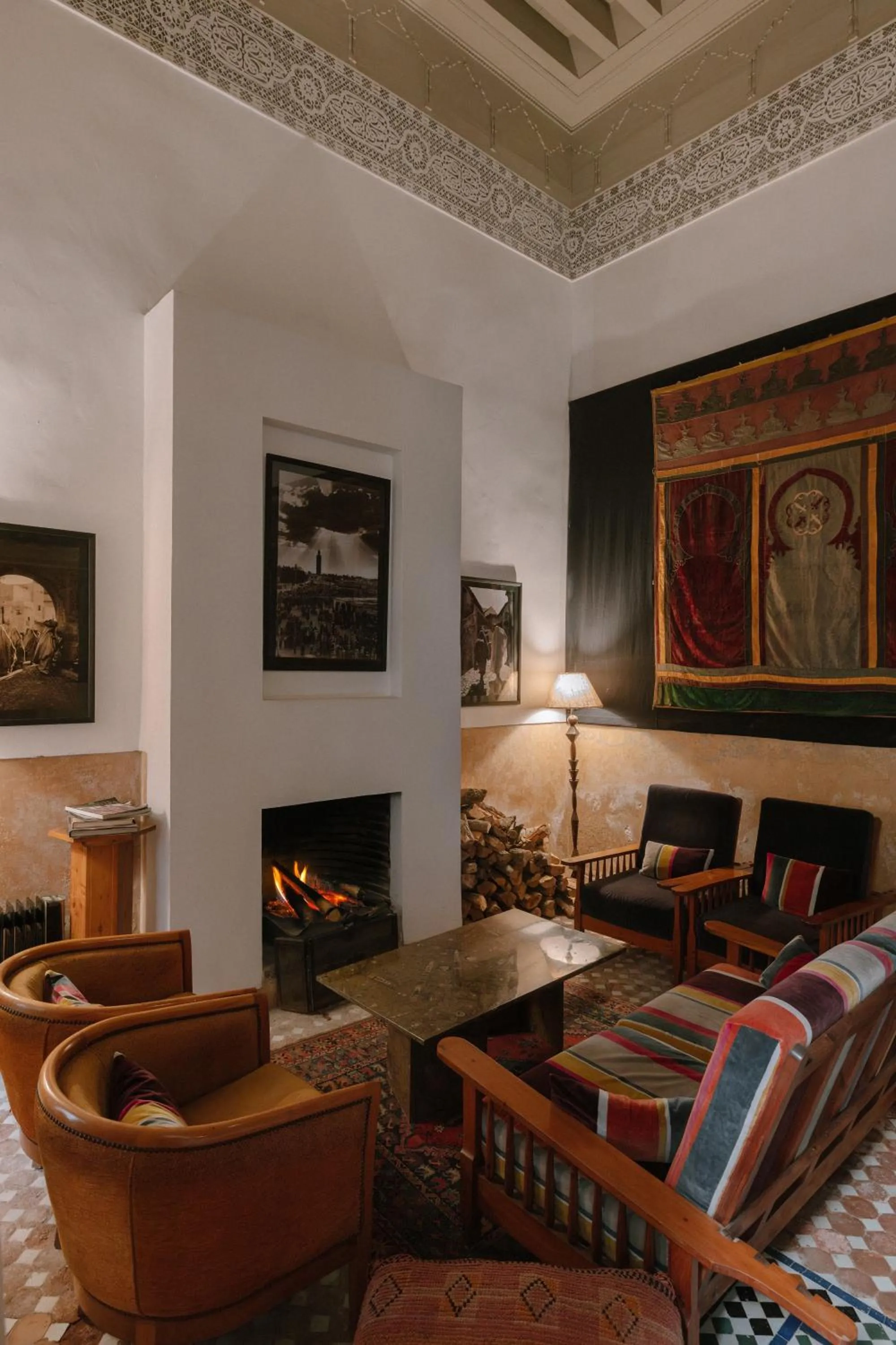 Living room in Dar Lalla F'dila