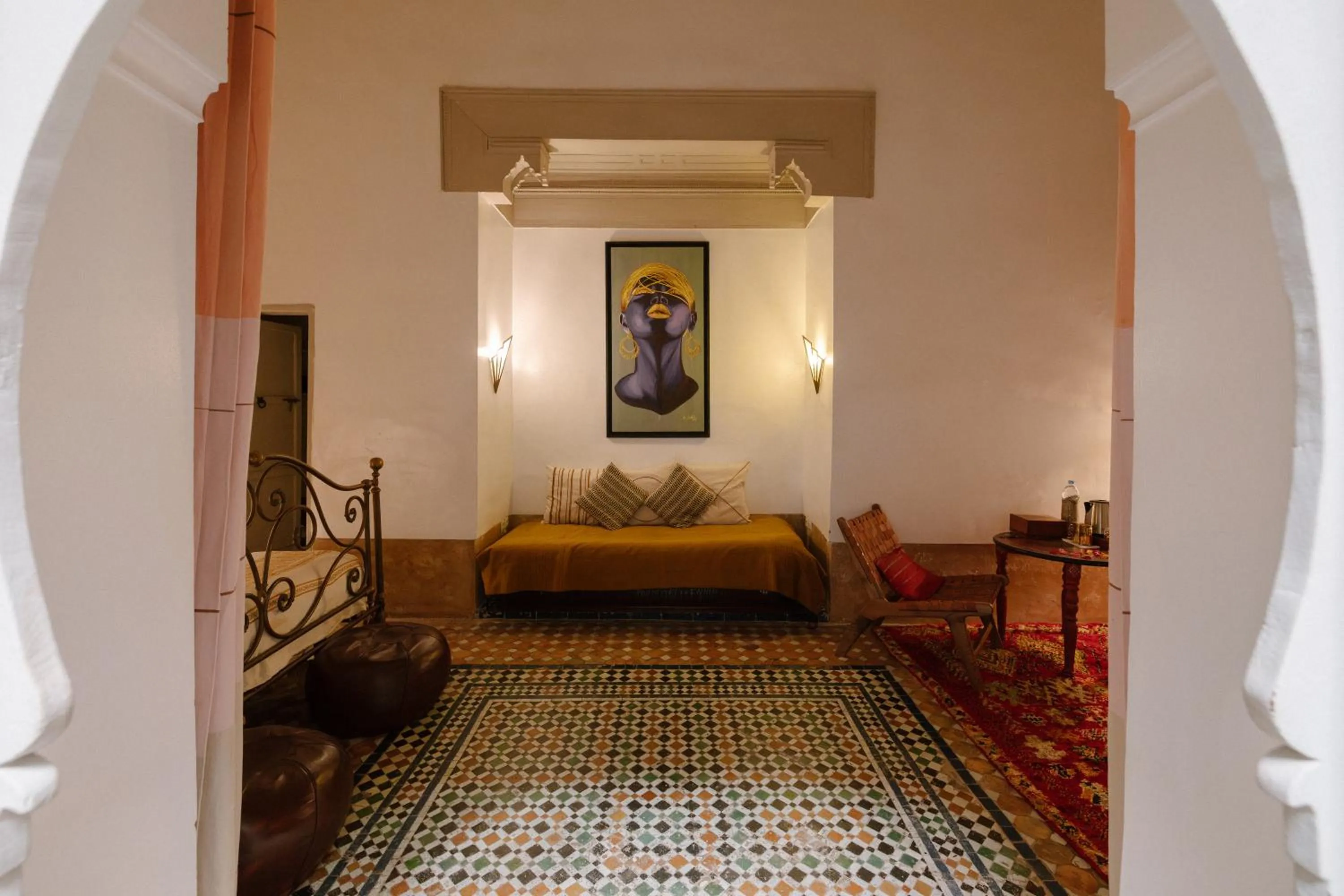 Photo of the whole room, Bed in Dar Lalla F'dila