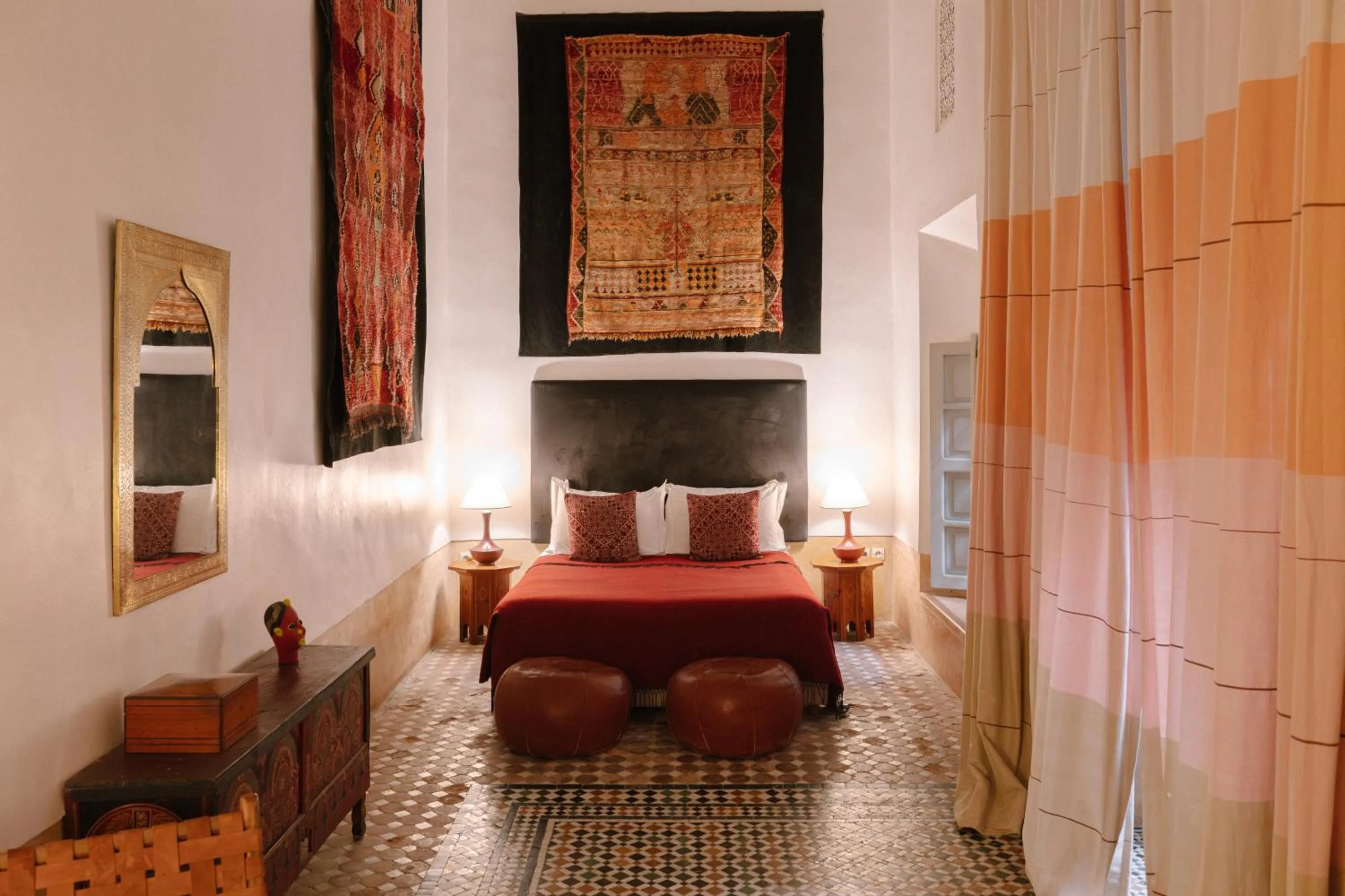 Photo of the whole room, Bed in Dar Lalla F'dila