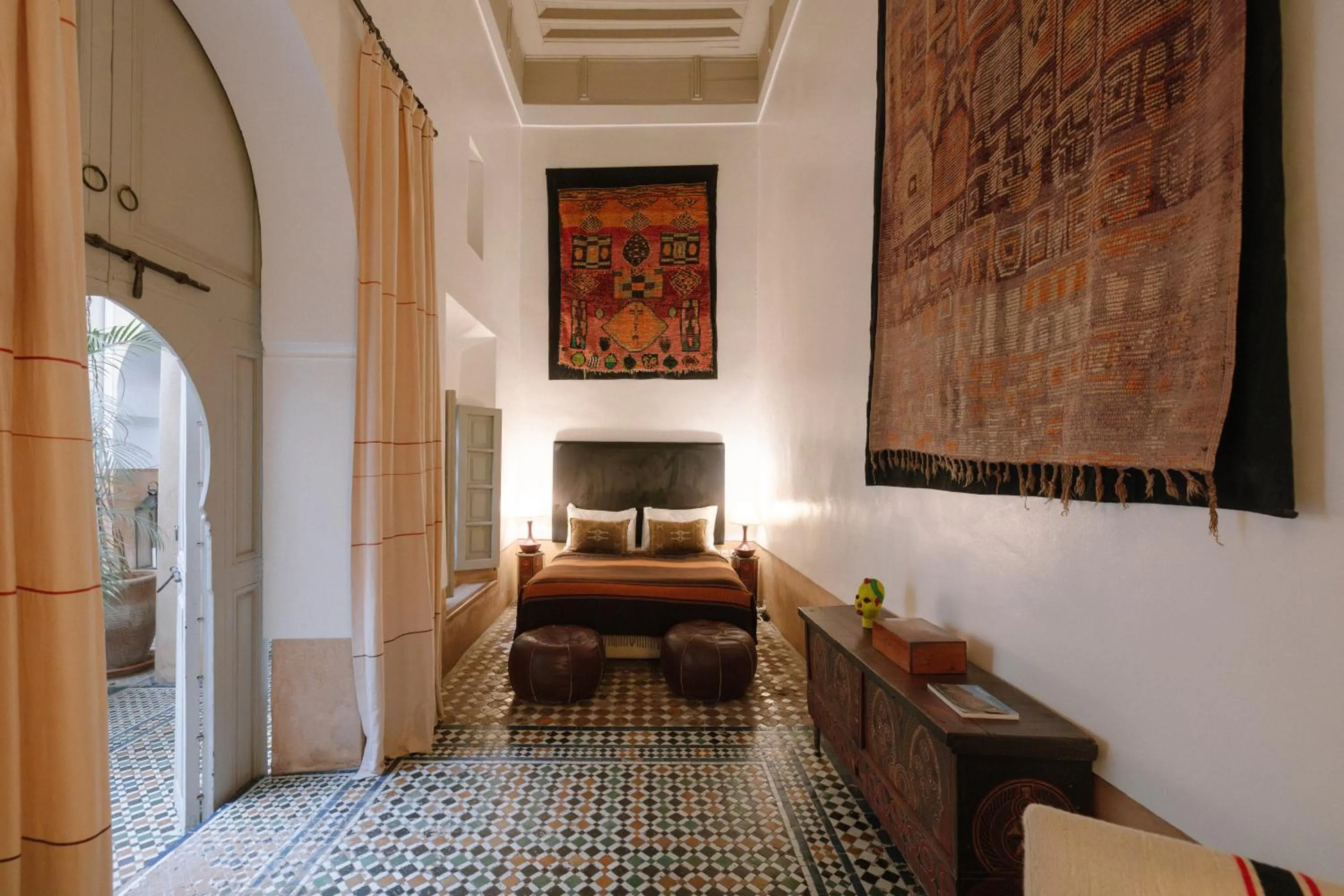 Photo of the whole room, Bed in Dar Lalla F'dila