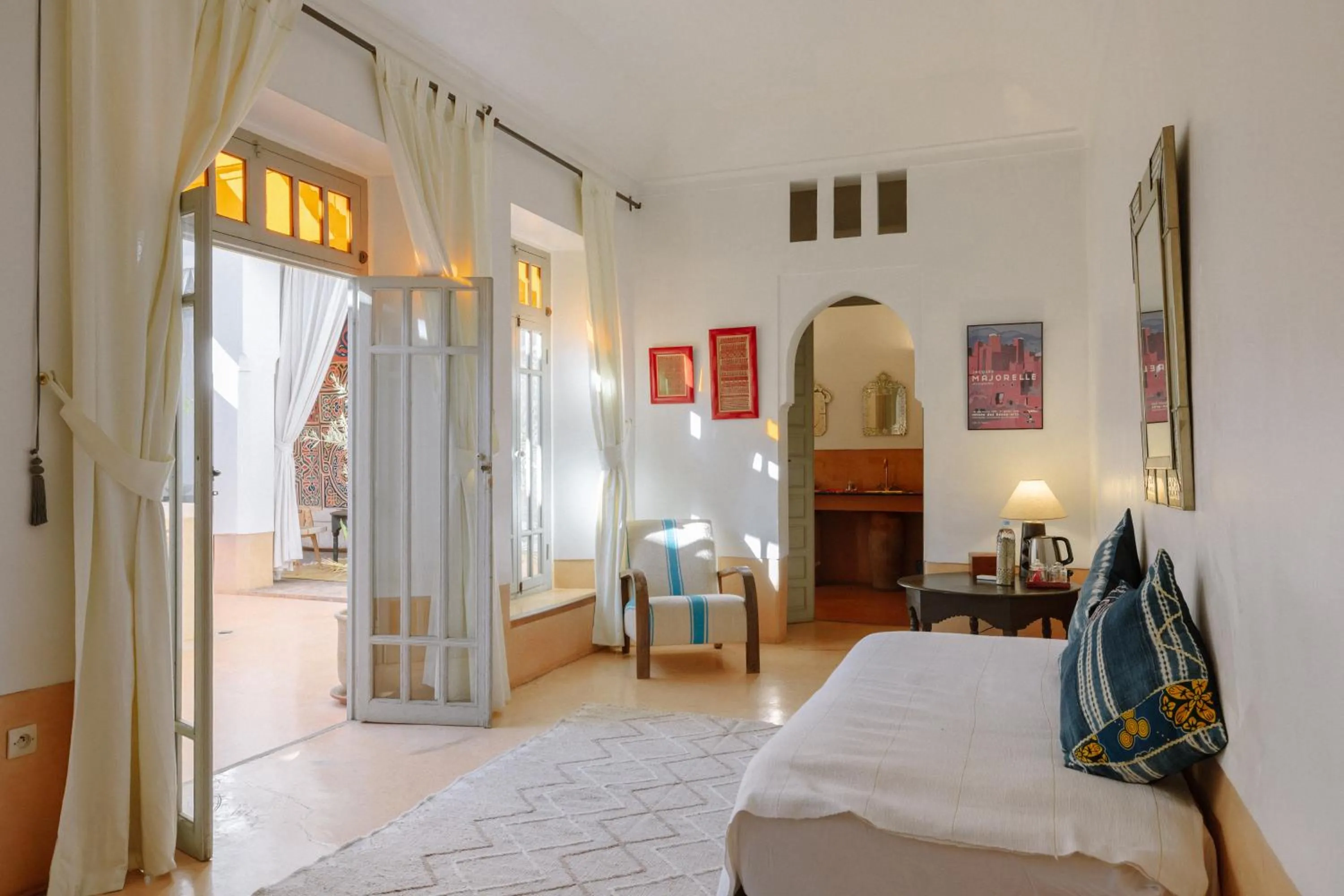 Photo of the whole room, Bed in Dar Lalla F'dila