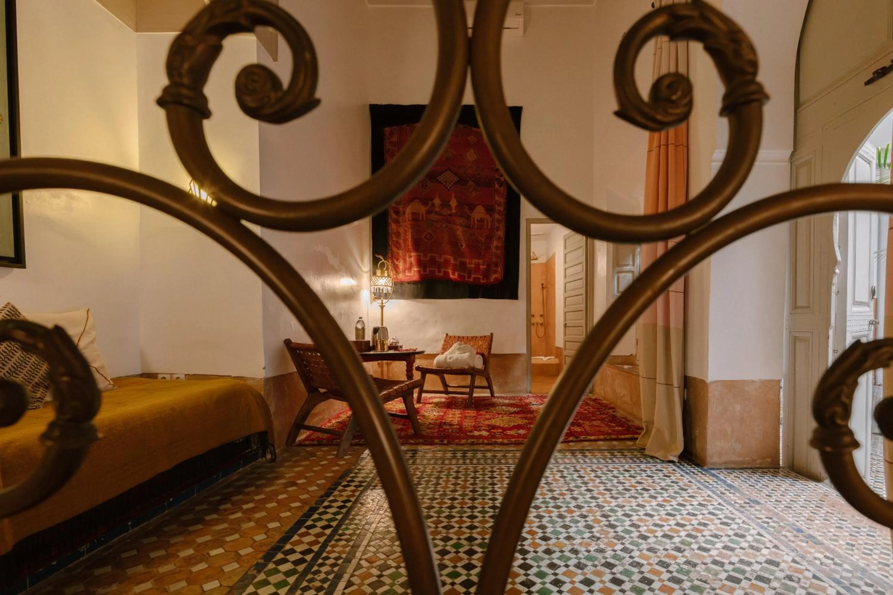 Bedroom in Dar Lalla F'dila