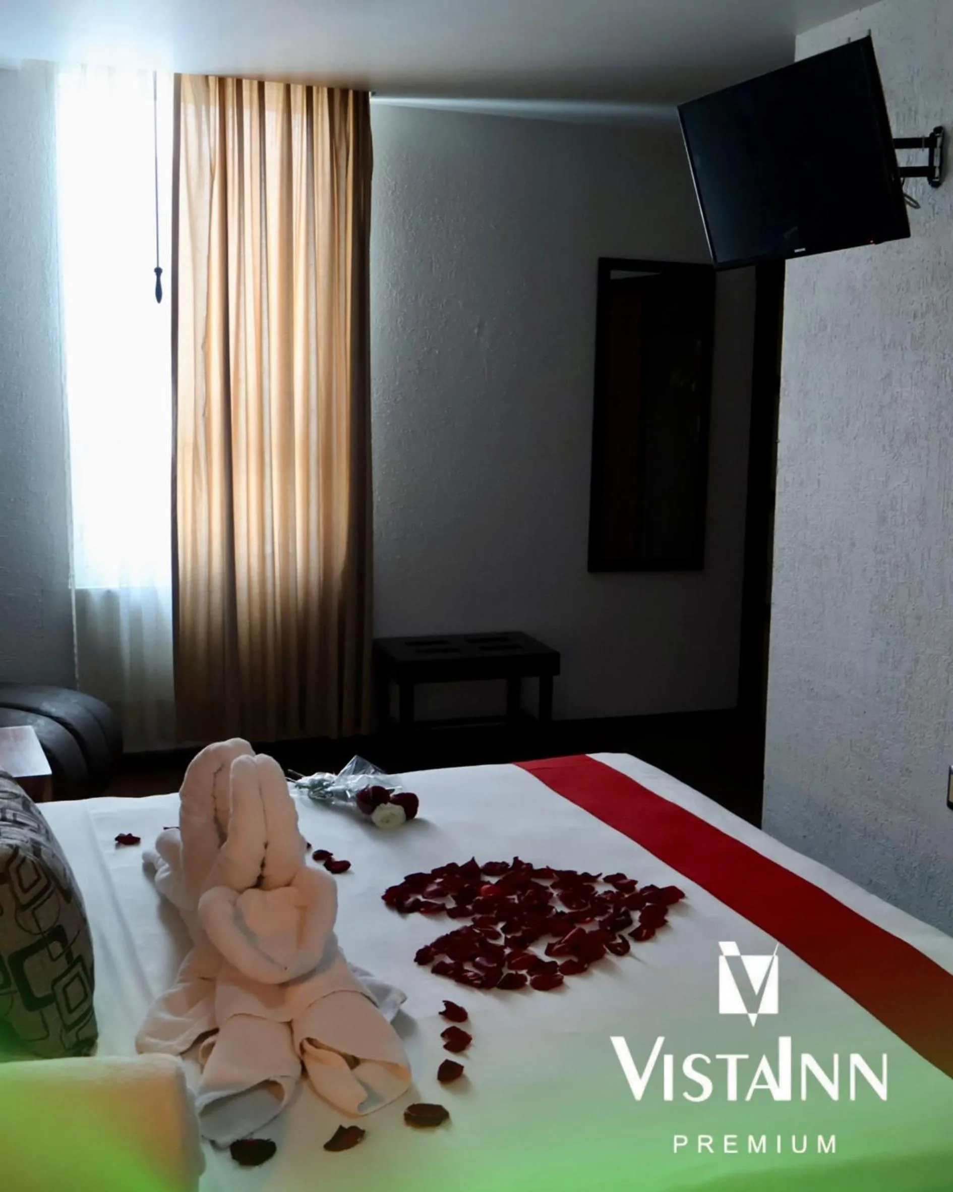 Bed in Hotel Vista Inn Premium