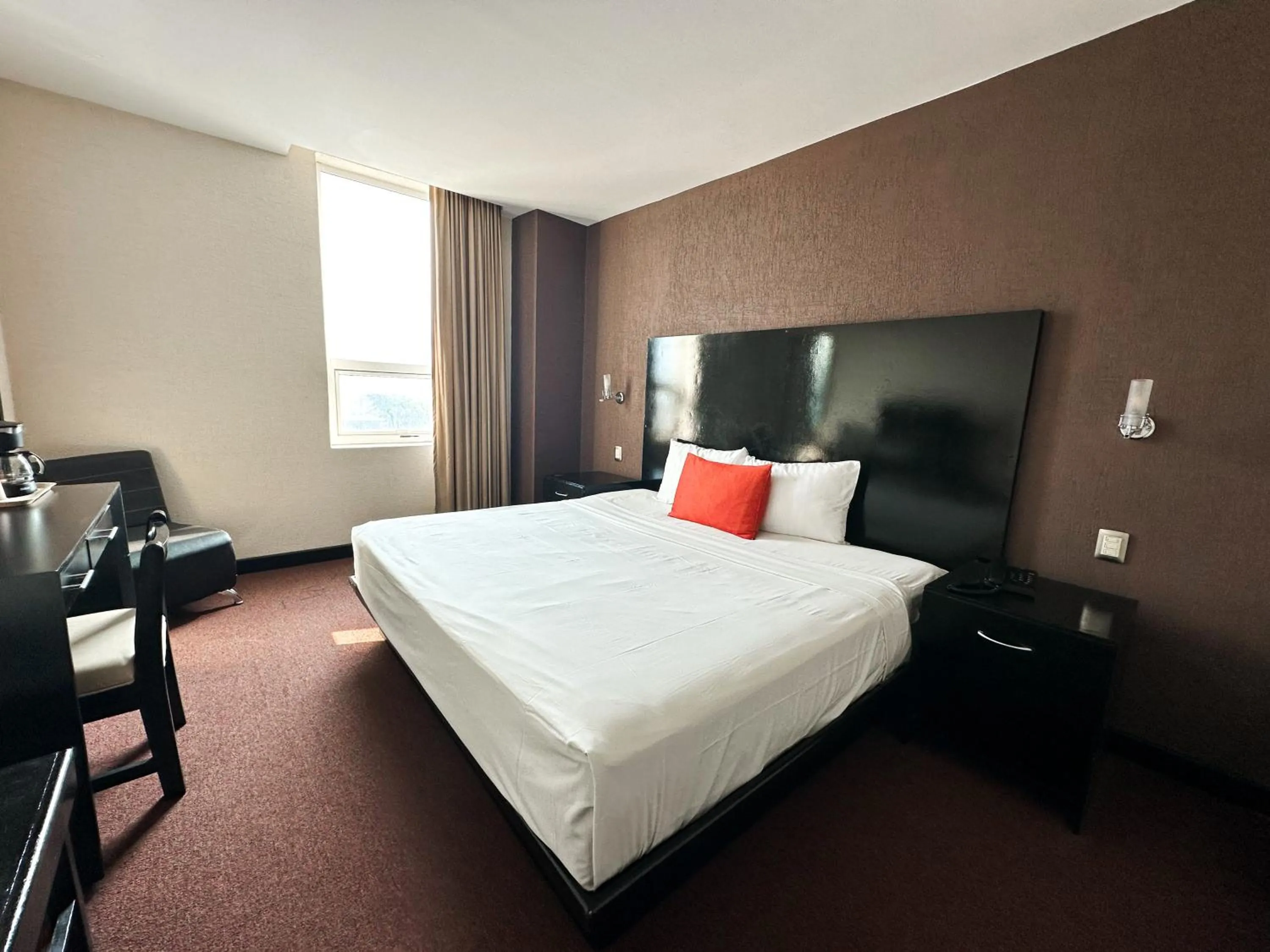 Bed in Hotel Vista Inn Premium