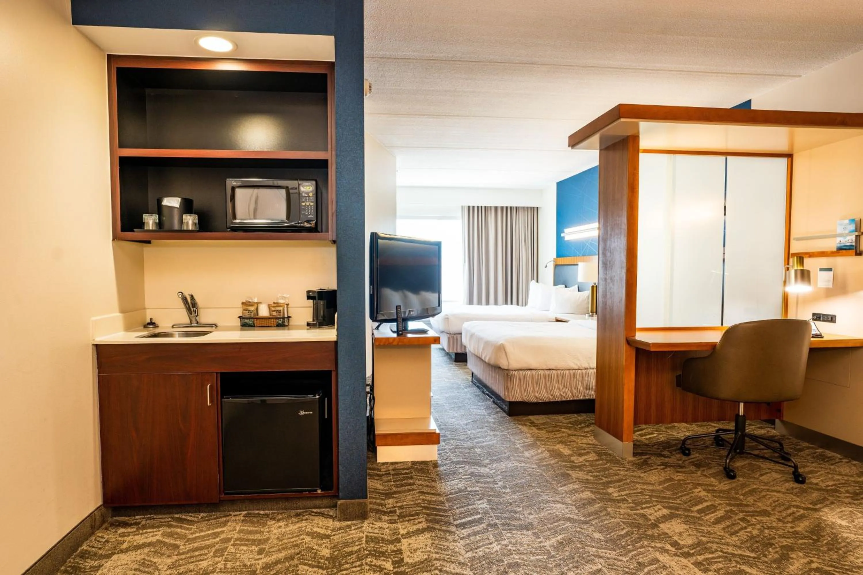 Photo of the whole room, Bed in Springhill Suites by Marriott San Antonio Alamo Plaza/Convention Center