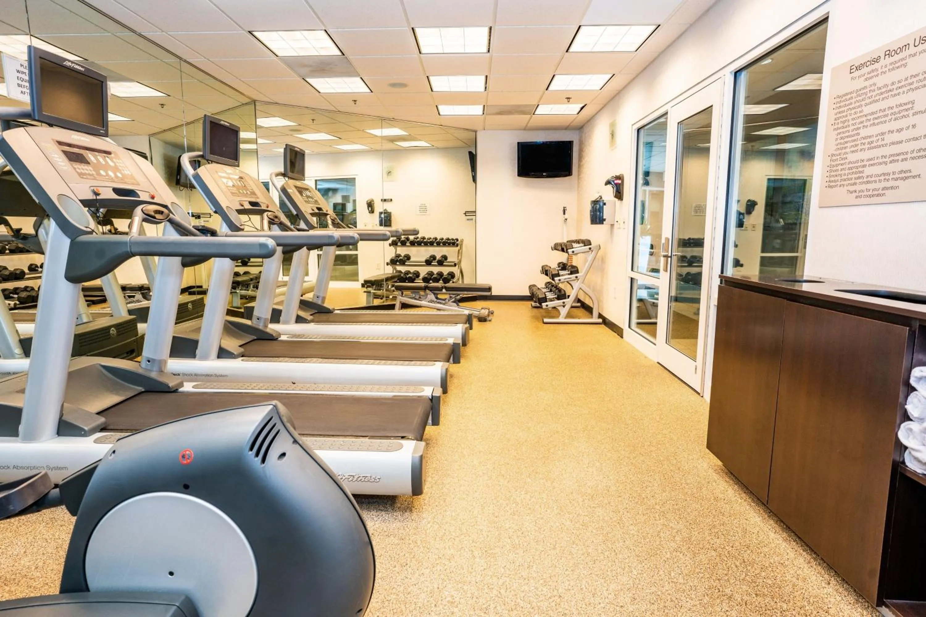 Fitness centre/facilities in Springhill Suites by Marriott San Antonio Alamo Plaza/Convention Center