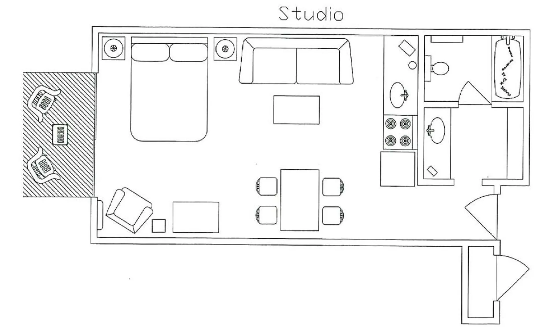 Floor plan in Stoneridge Resort