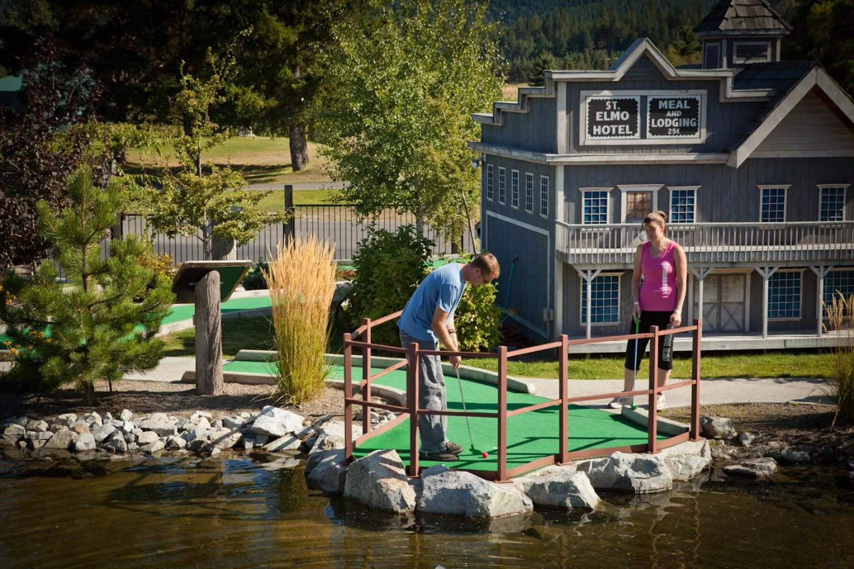 Minigolf in Stoneridge Resort