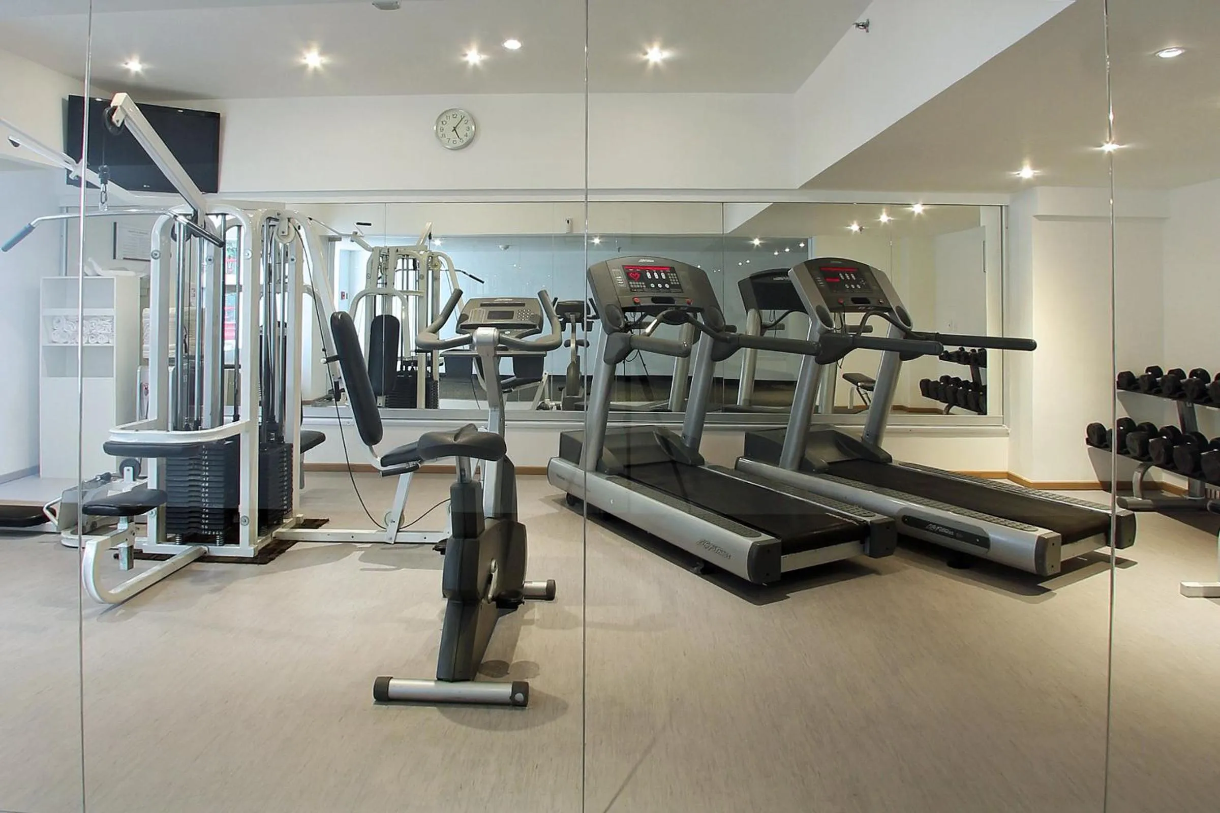 Fitness centre/facilities in Fiesta Inn Tlalnepantla