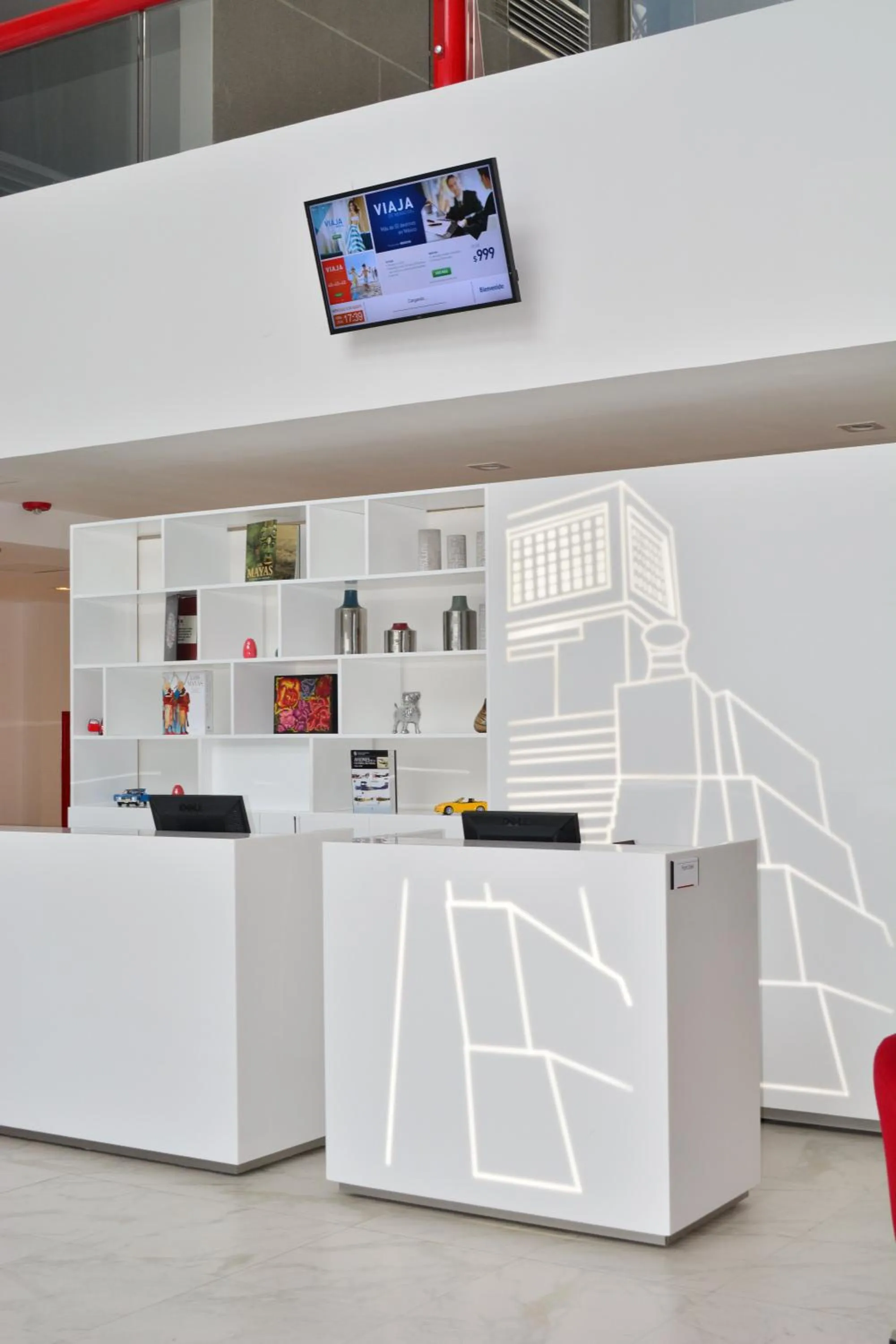 Lobby or reception in Fiesta Inn Tlalnepantla