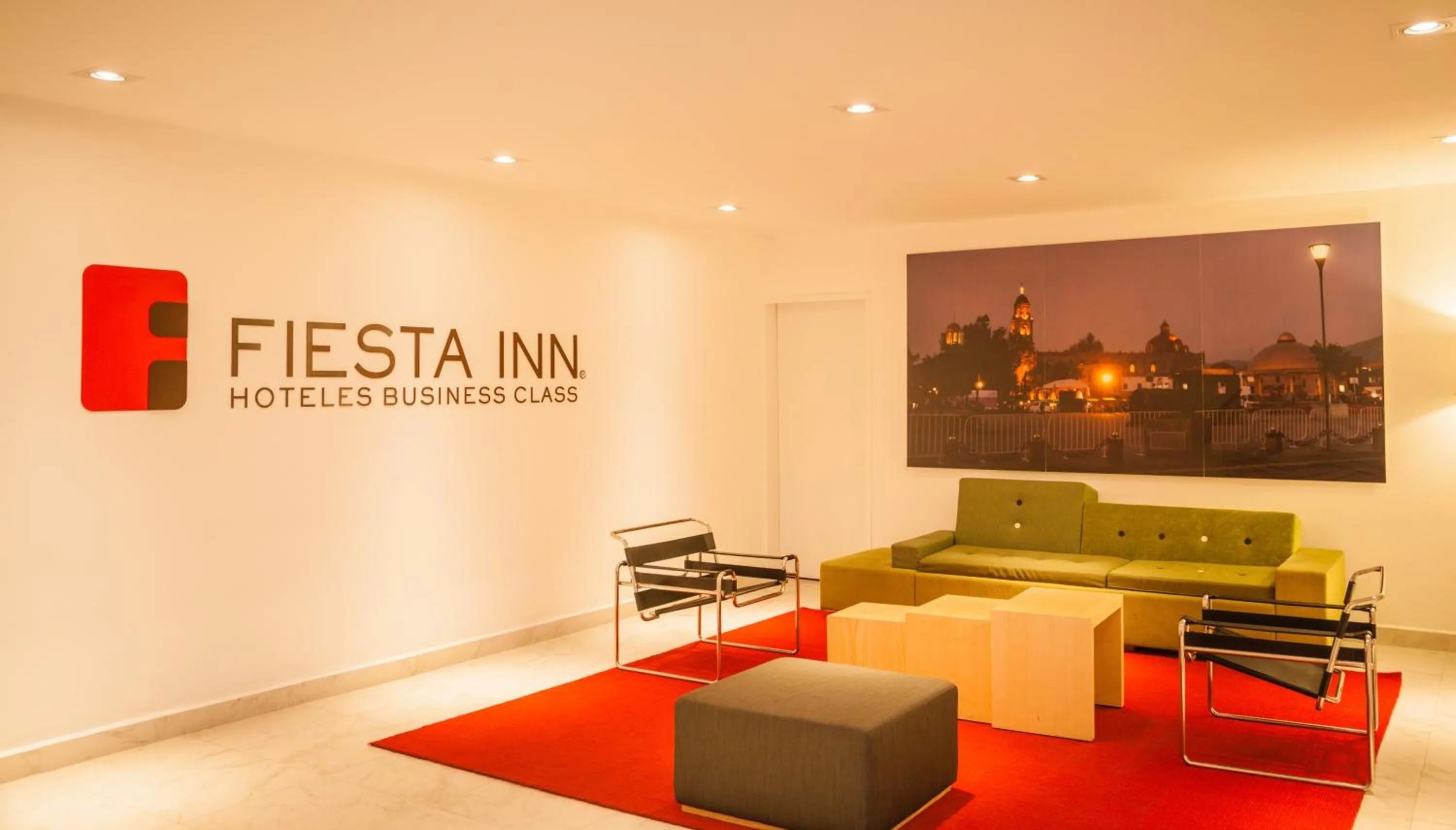 Lobby or reception in Fiesta Inn Tlalnepantla