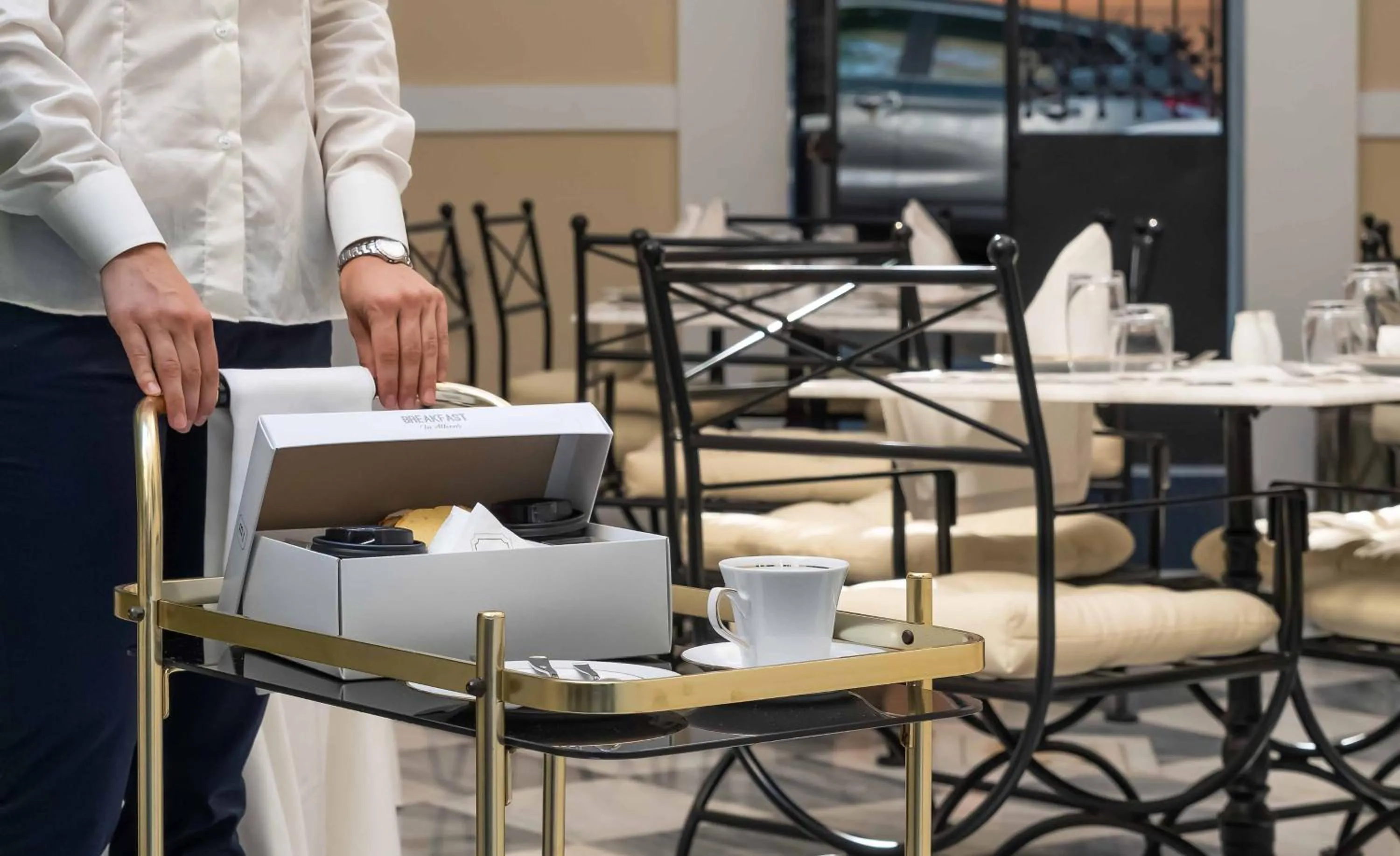 Patio in Noble Suites