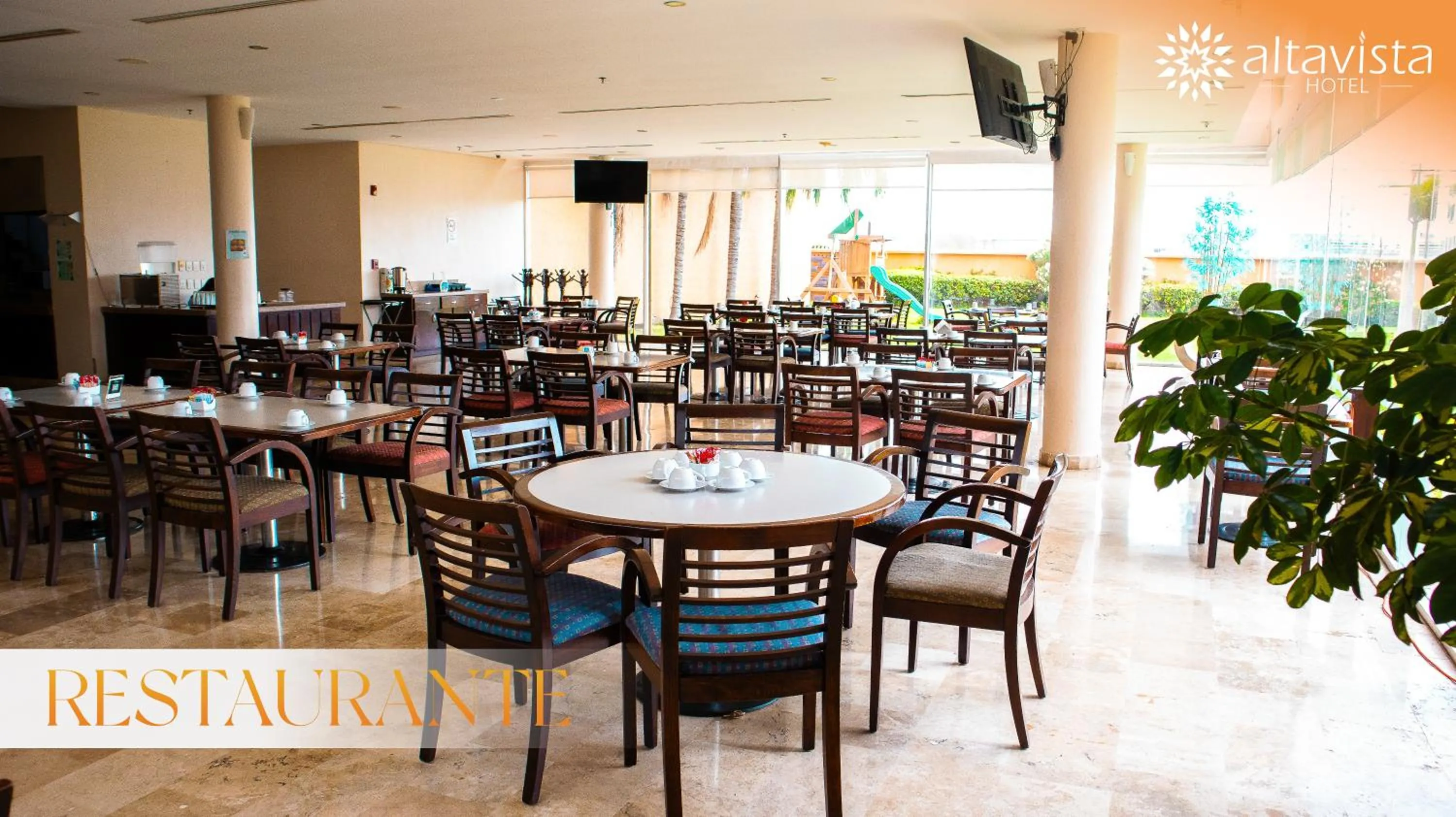 Restaurant/places to eat in Altavista Hotel