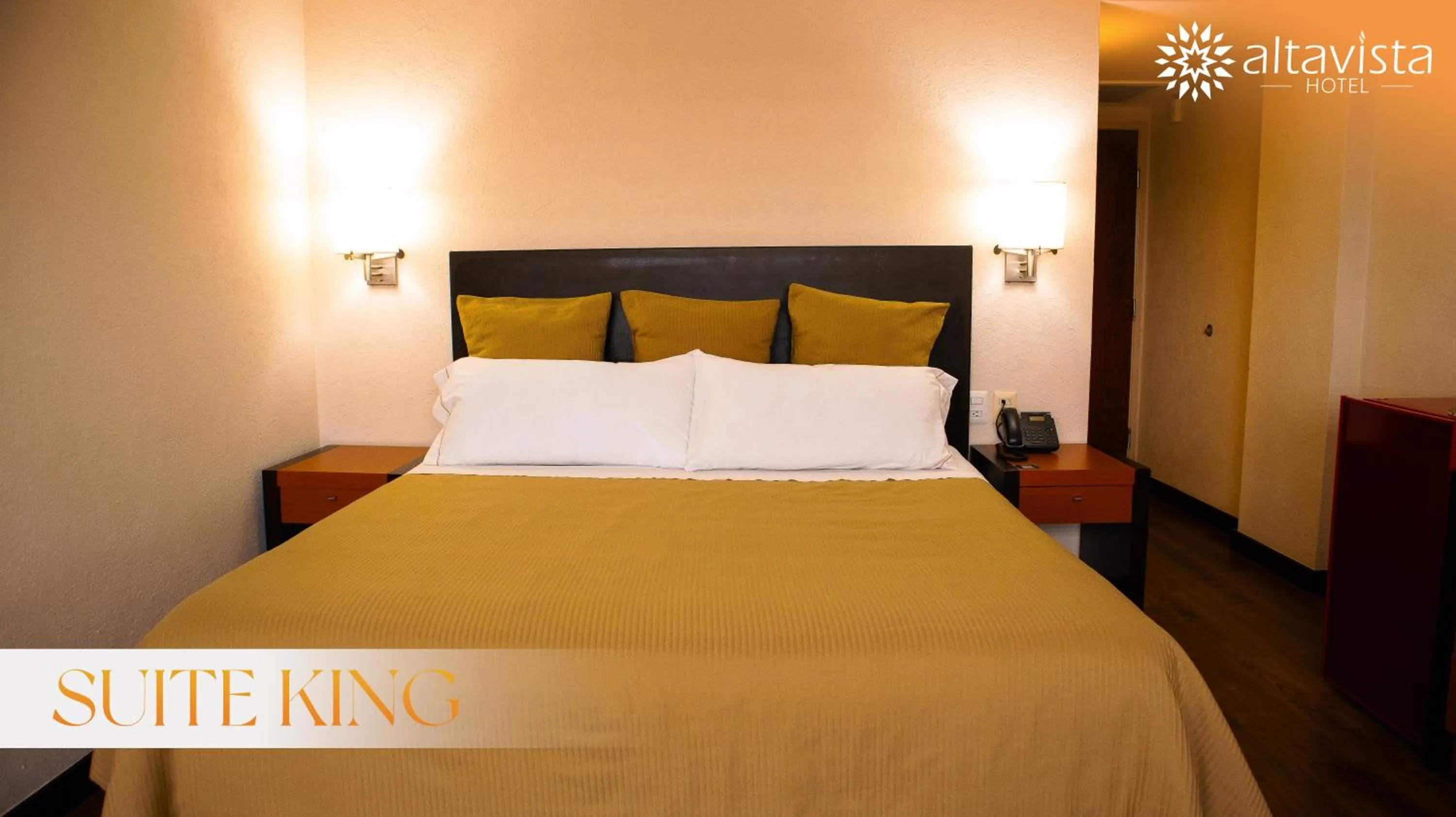 Bed in Altavista Hotel