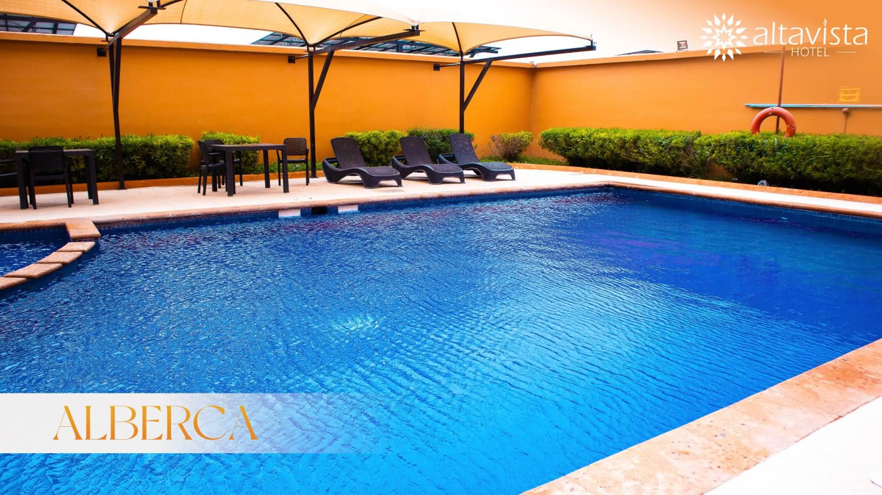 Swimming pool in Altavista Hotel