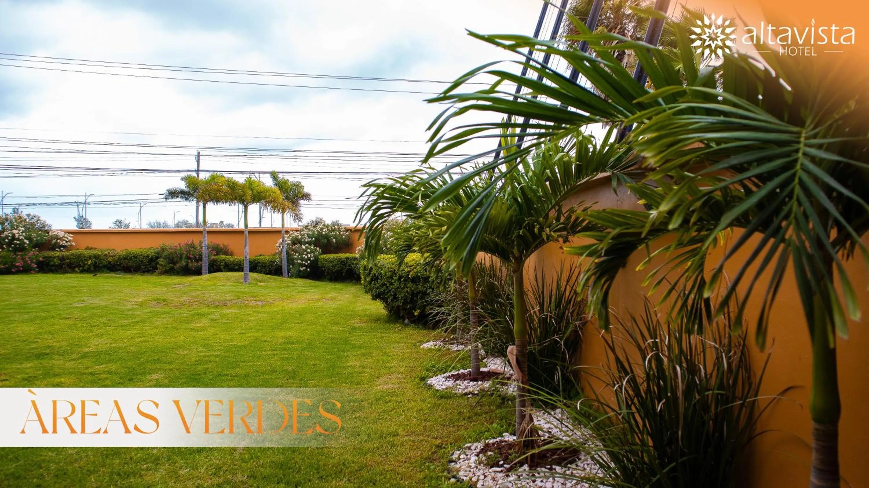 Garden view in Altavista Hotel