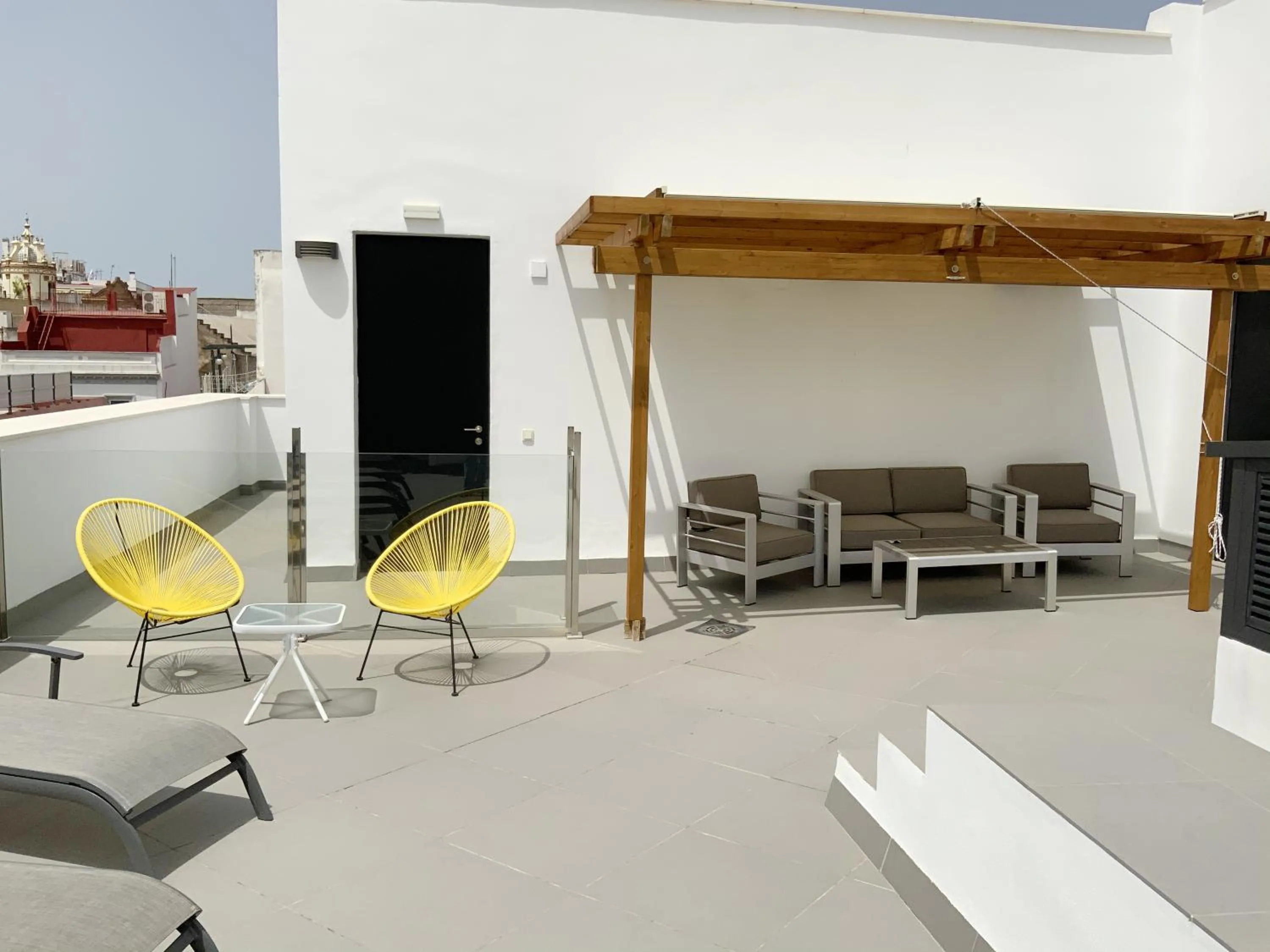 Patio in Feelathome Rivero Apartments