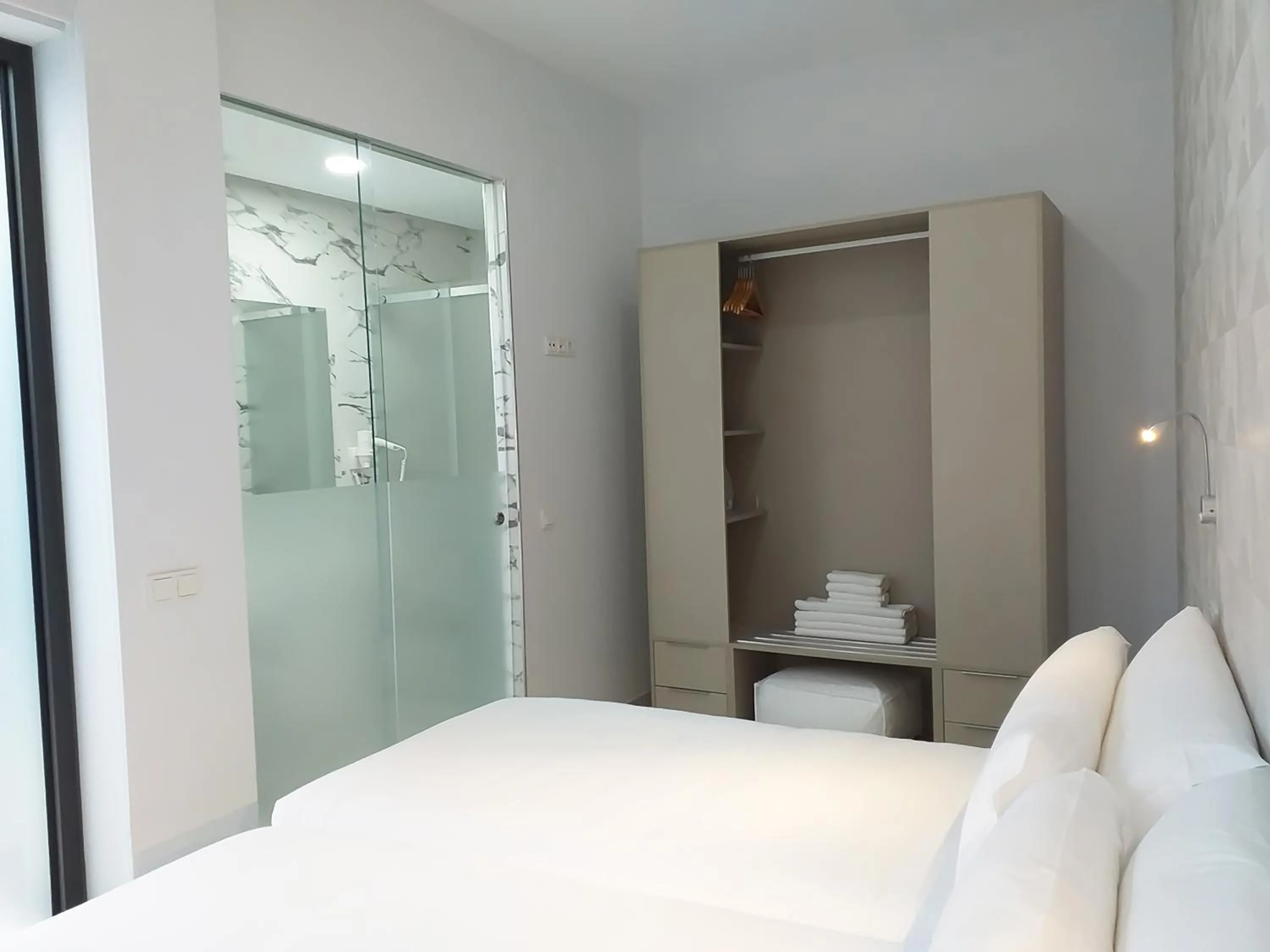 Bed in Feelathome Rivero Apartments