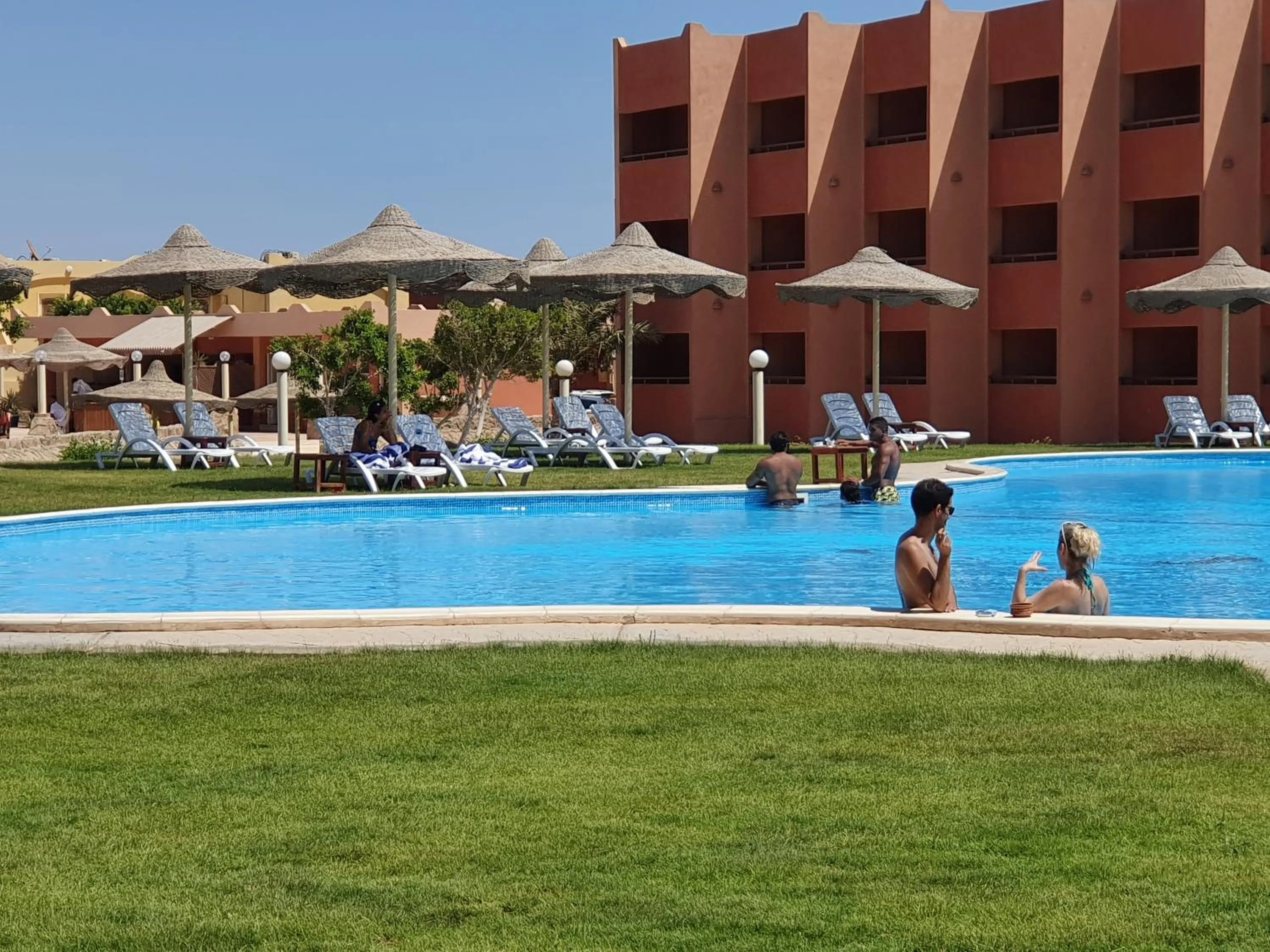 People in Fanar Hotel
