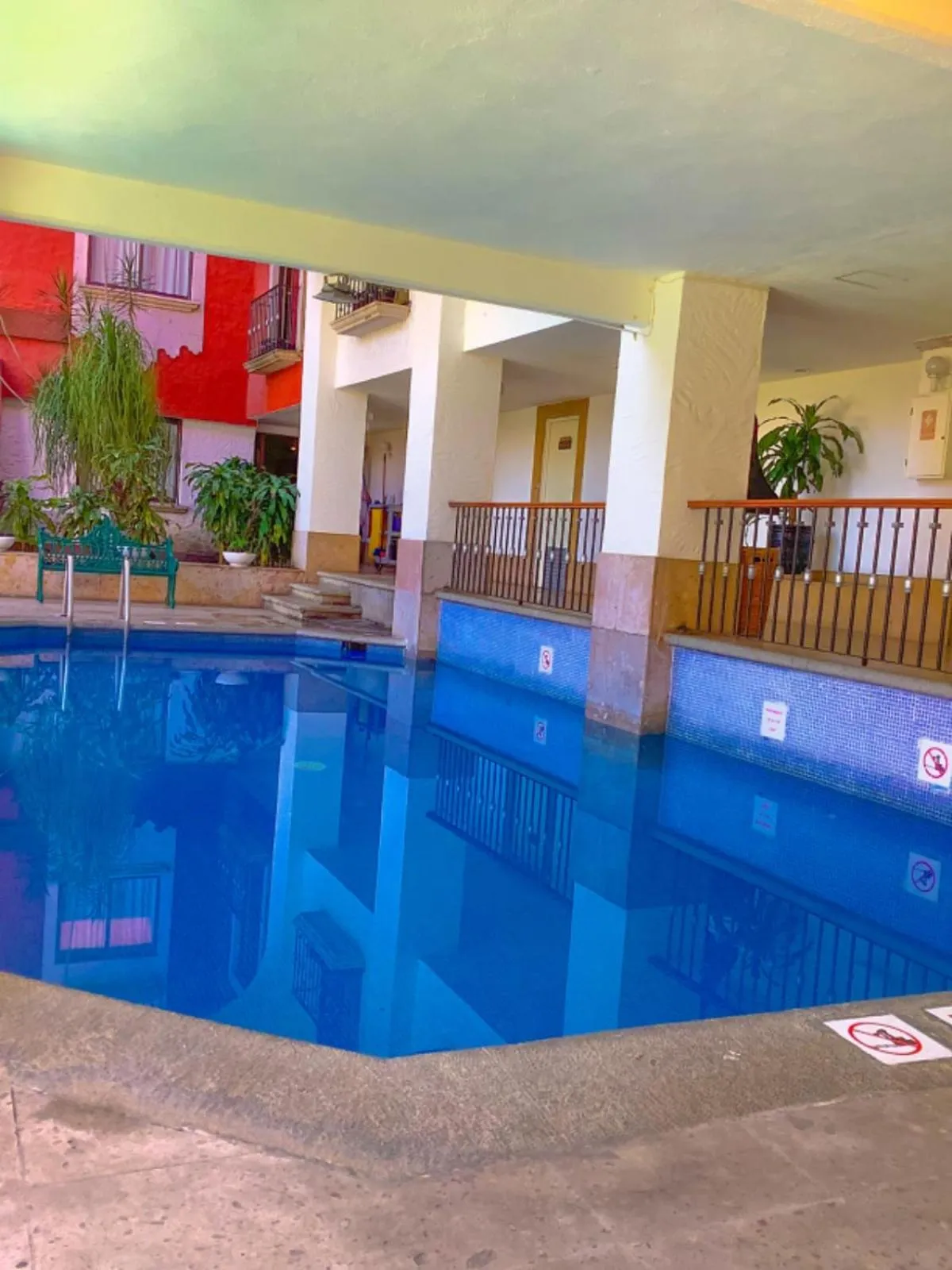 Swimming pool in Fiesta Inn Xalapa