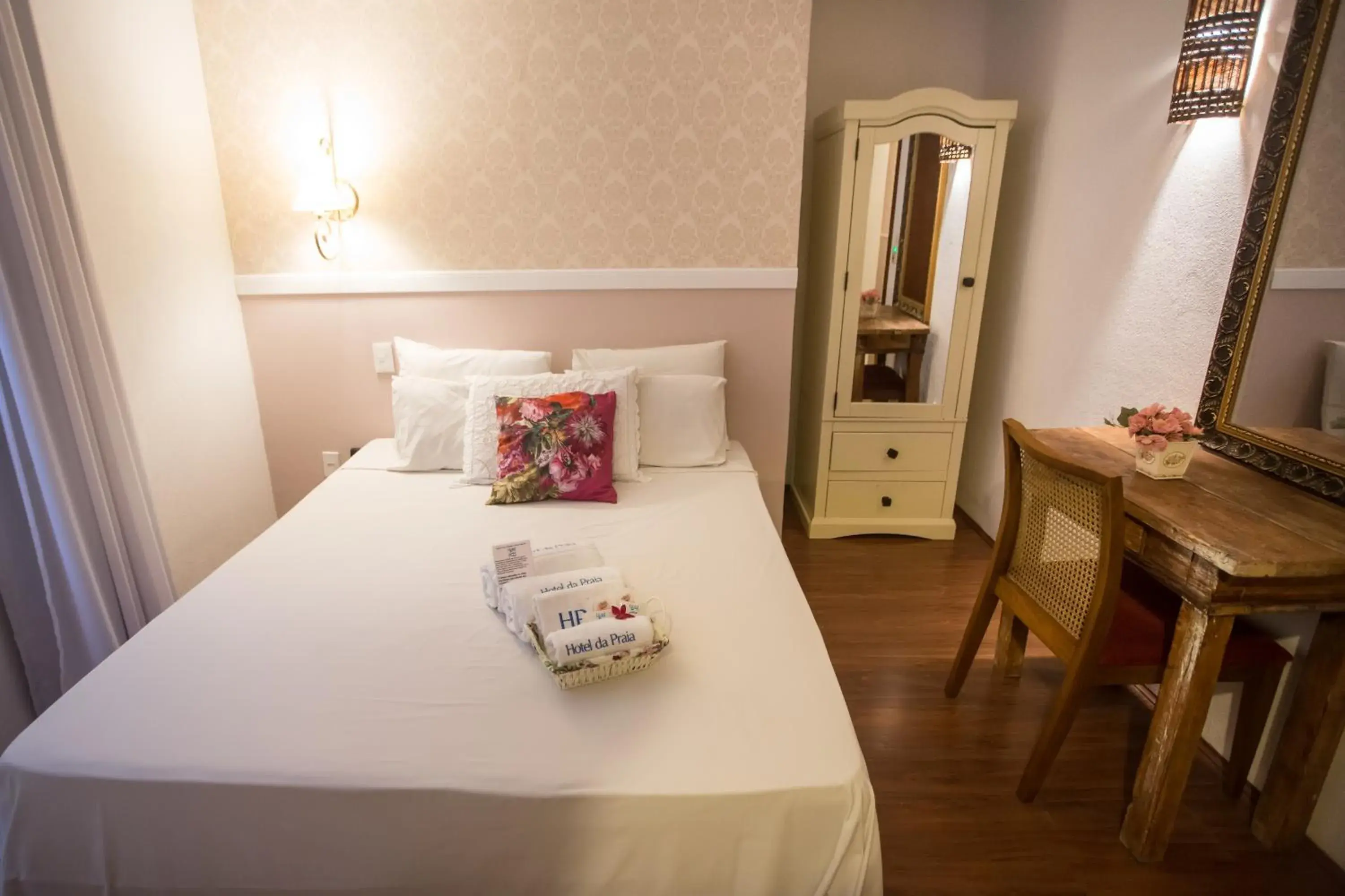 Bed in Hotel da Praia Bed in Hotel da Praia