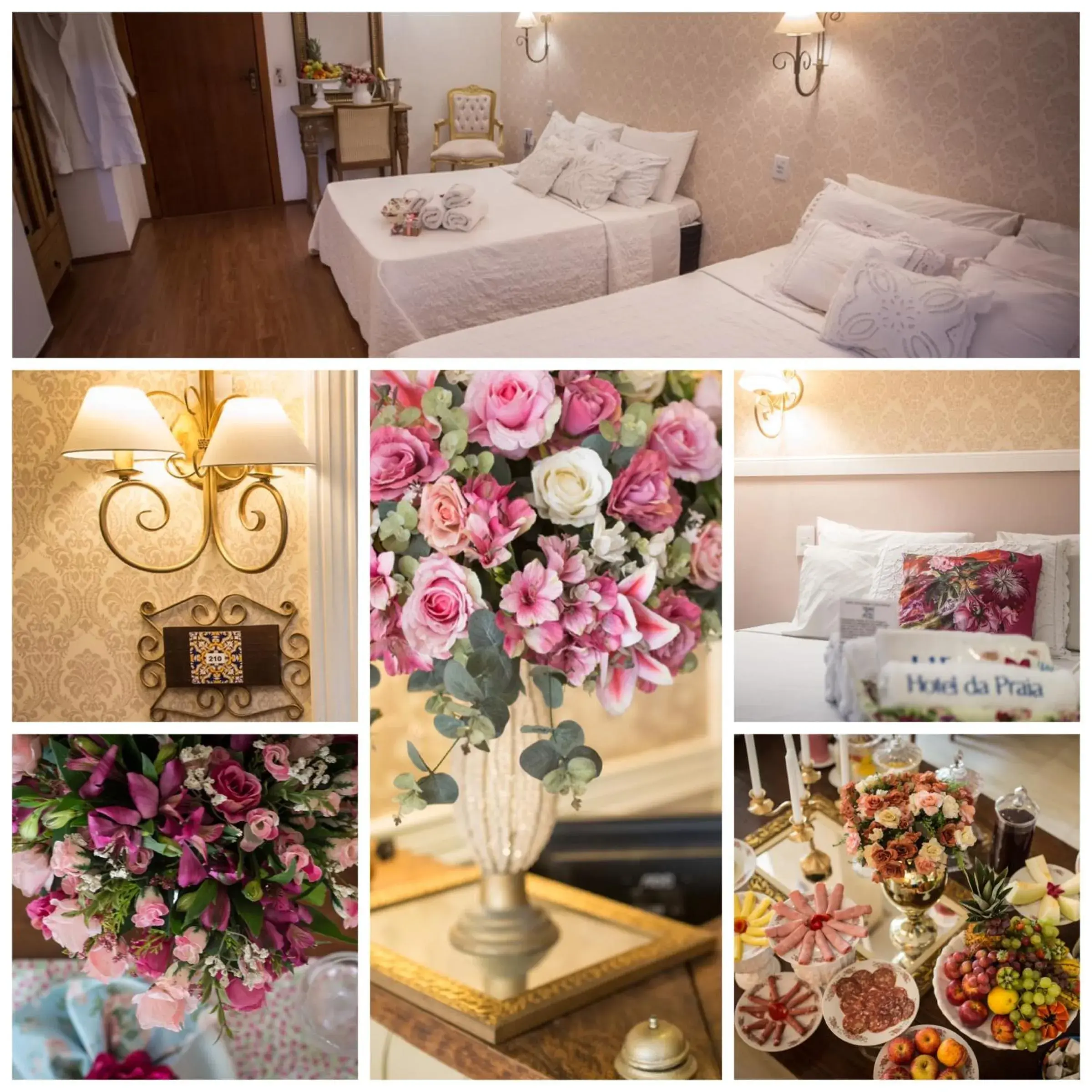 Bed in Hotel da Praia Bed in Hotel da Praia