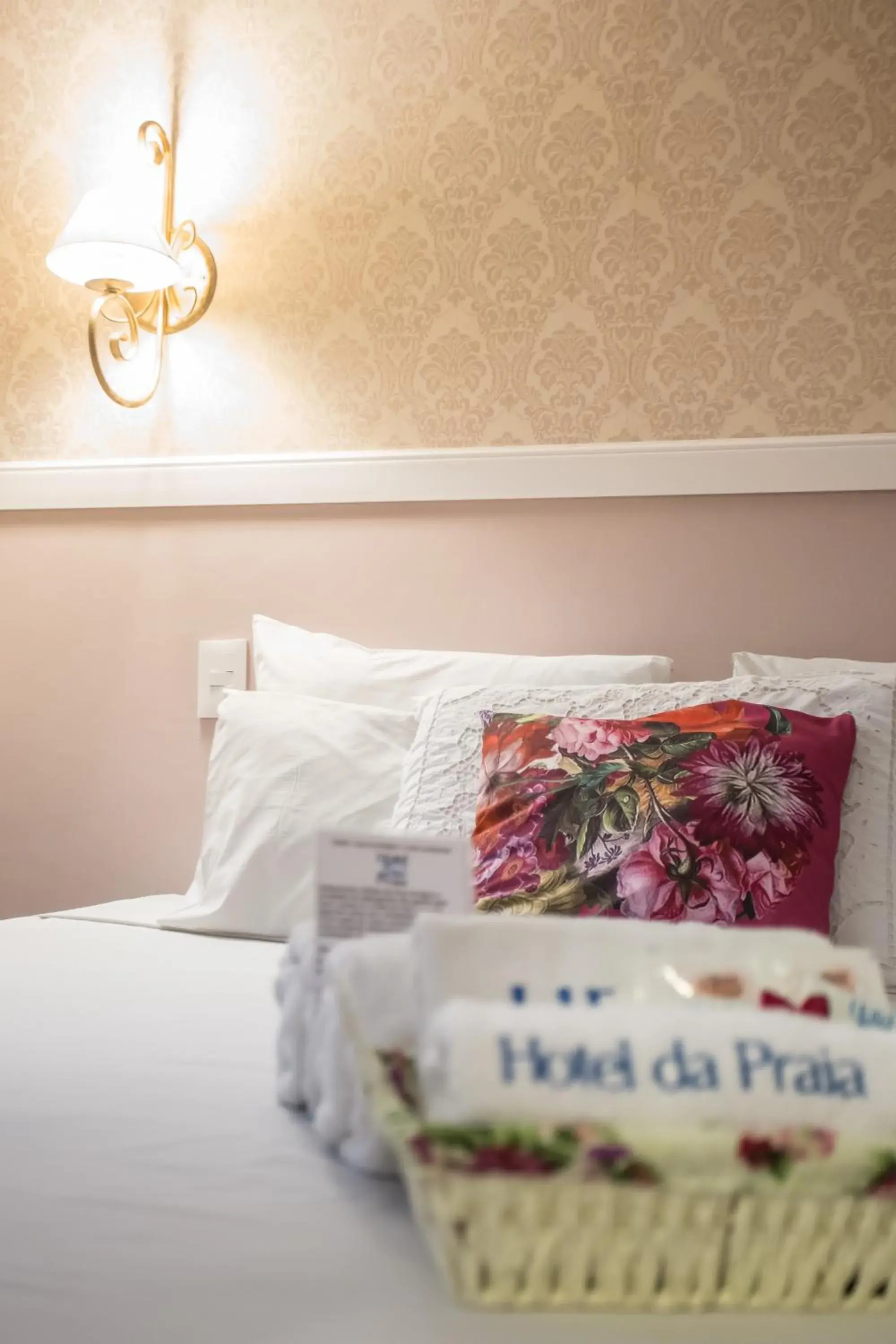 Bed in Hotel da Praia Bed in Hotel da Praia