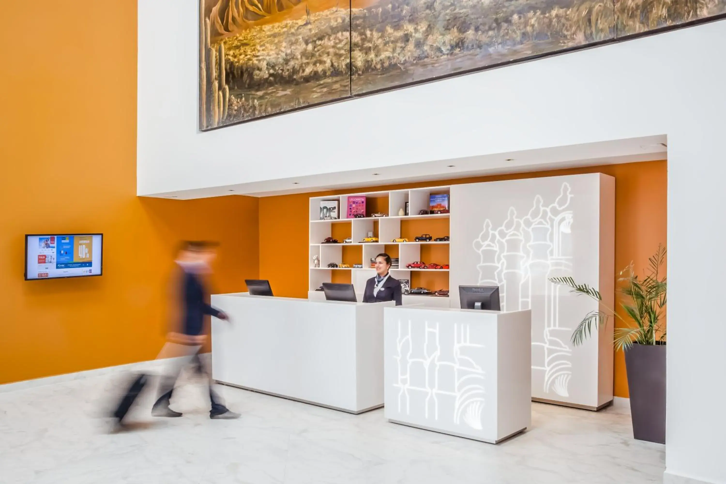 Lobby or reception in Fiesta Inn Saltillo Lobby or reception in Fiesta Inn Saltillo