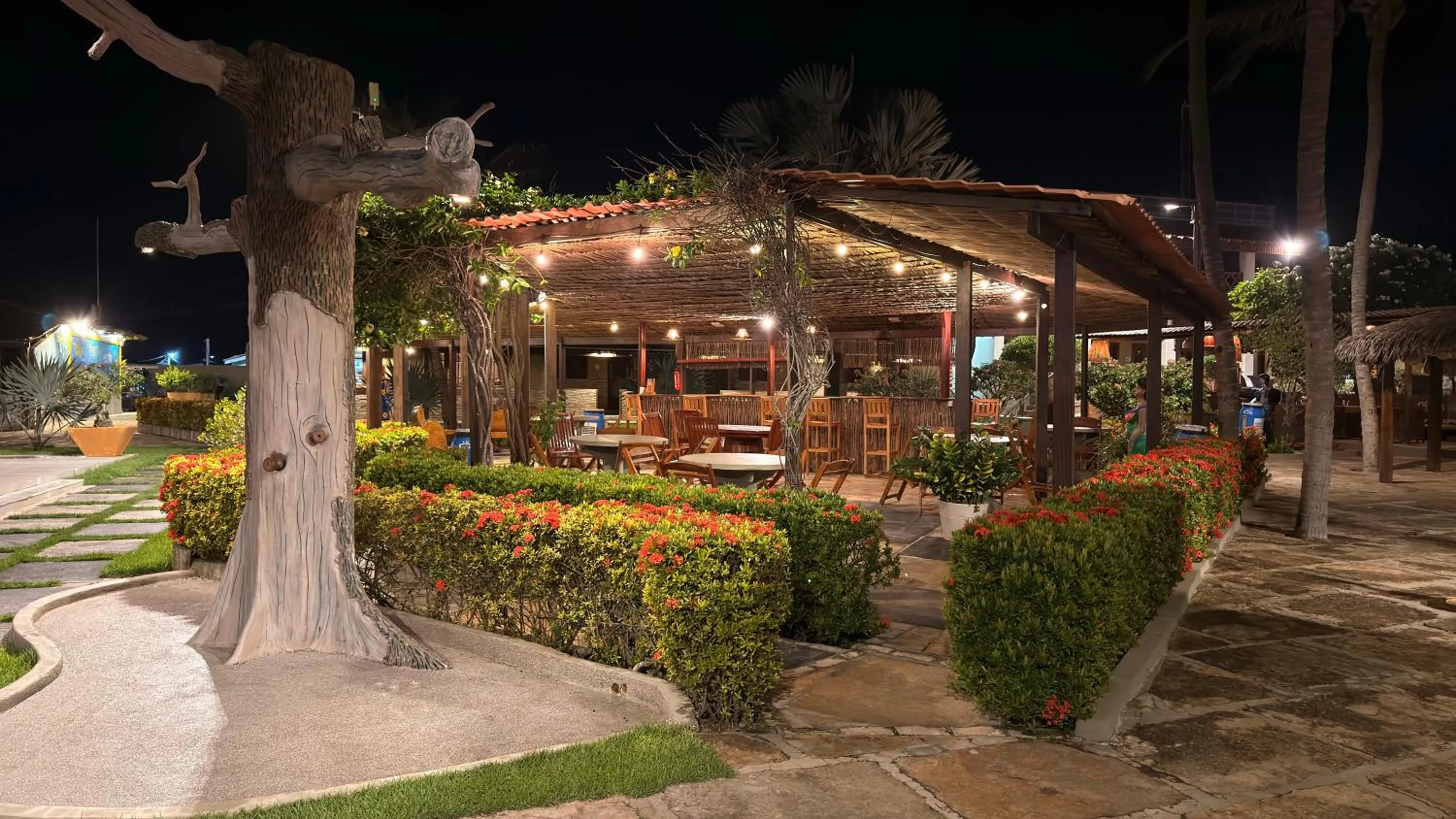 Garden in Pousada Jagatá