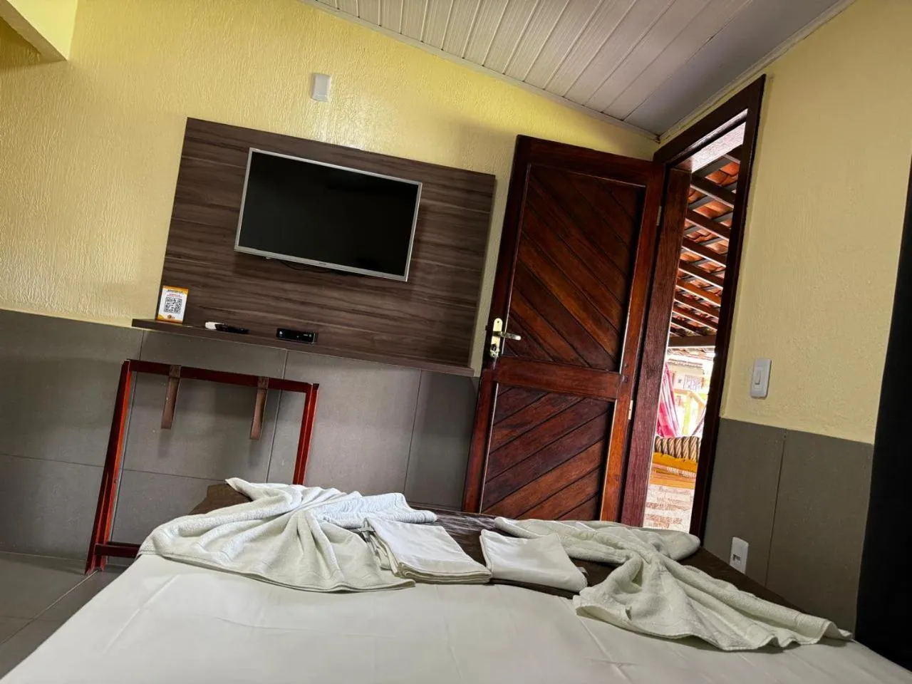 Bed in Pousada Jagatá