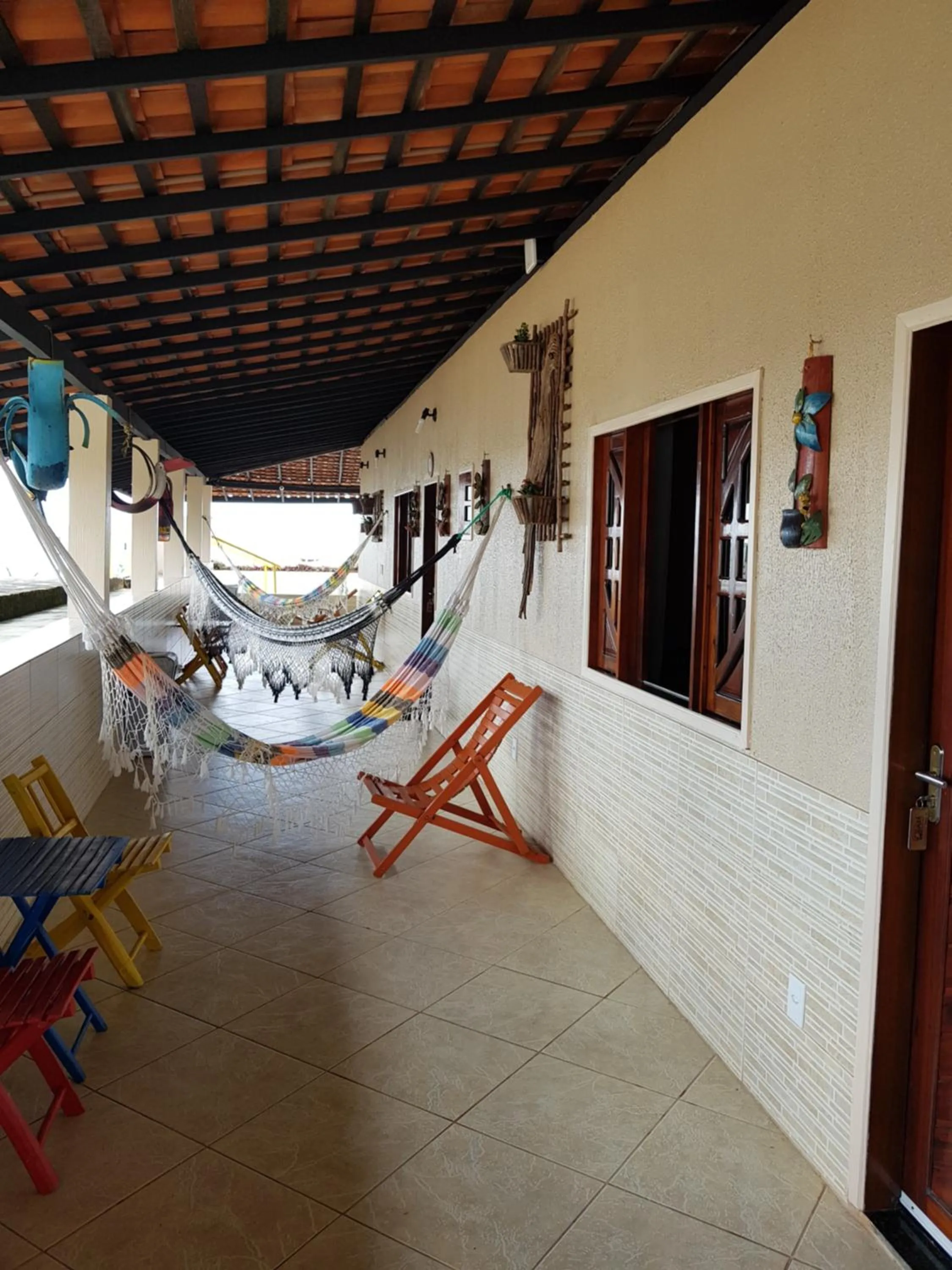 Balcony/Terrace in Pousada Jagatá