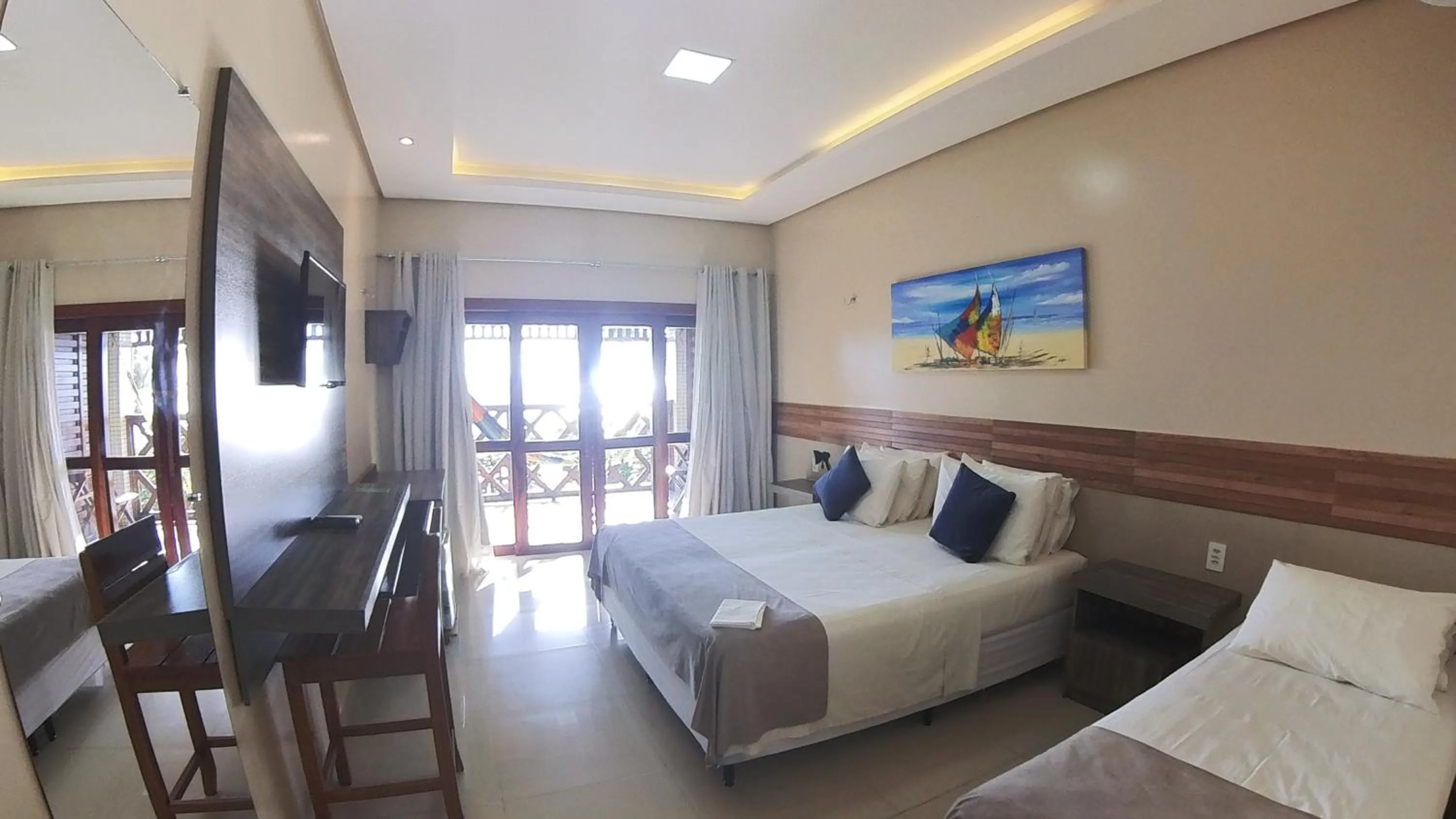 Bedroom, Bed in Pousada Jagatá