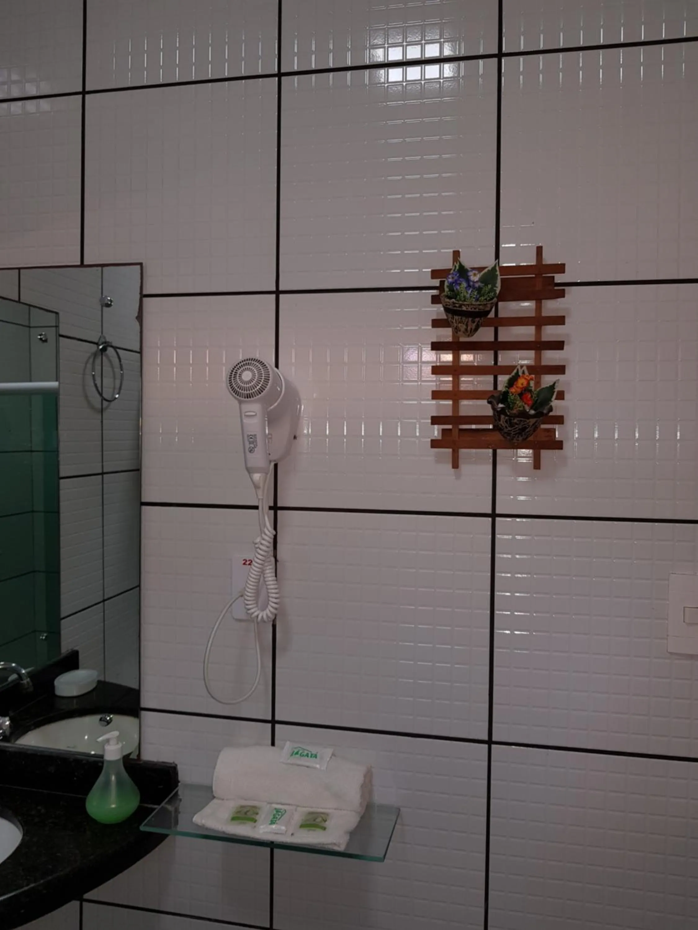 Bathroom in Pousada Jagatá