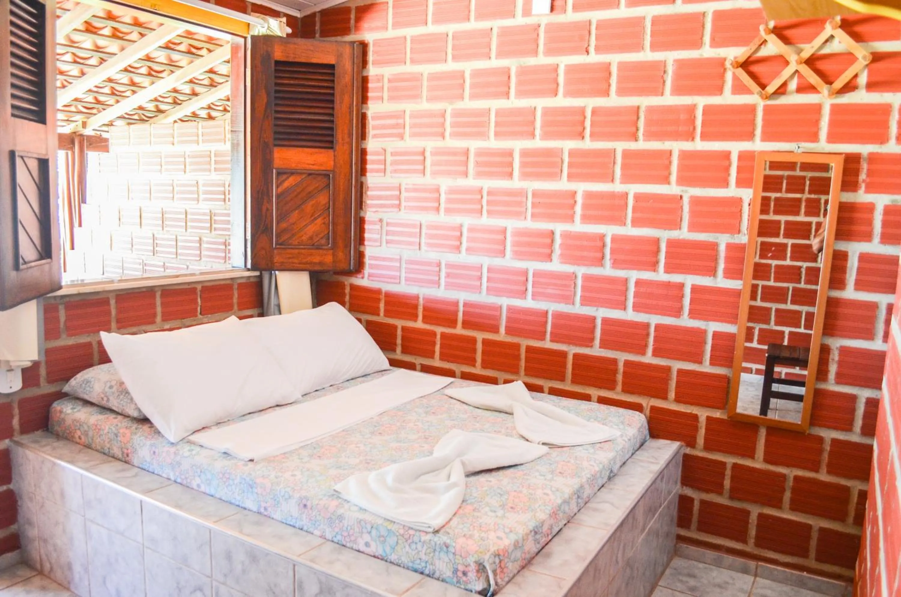 Bedroom, Bed in Pousada Jagatá