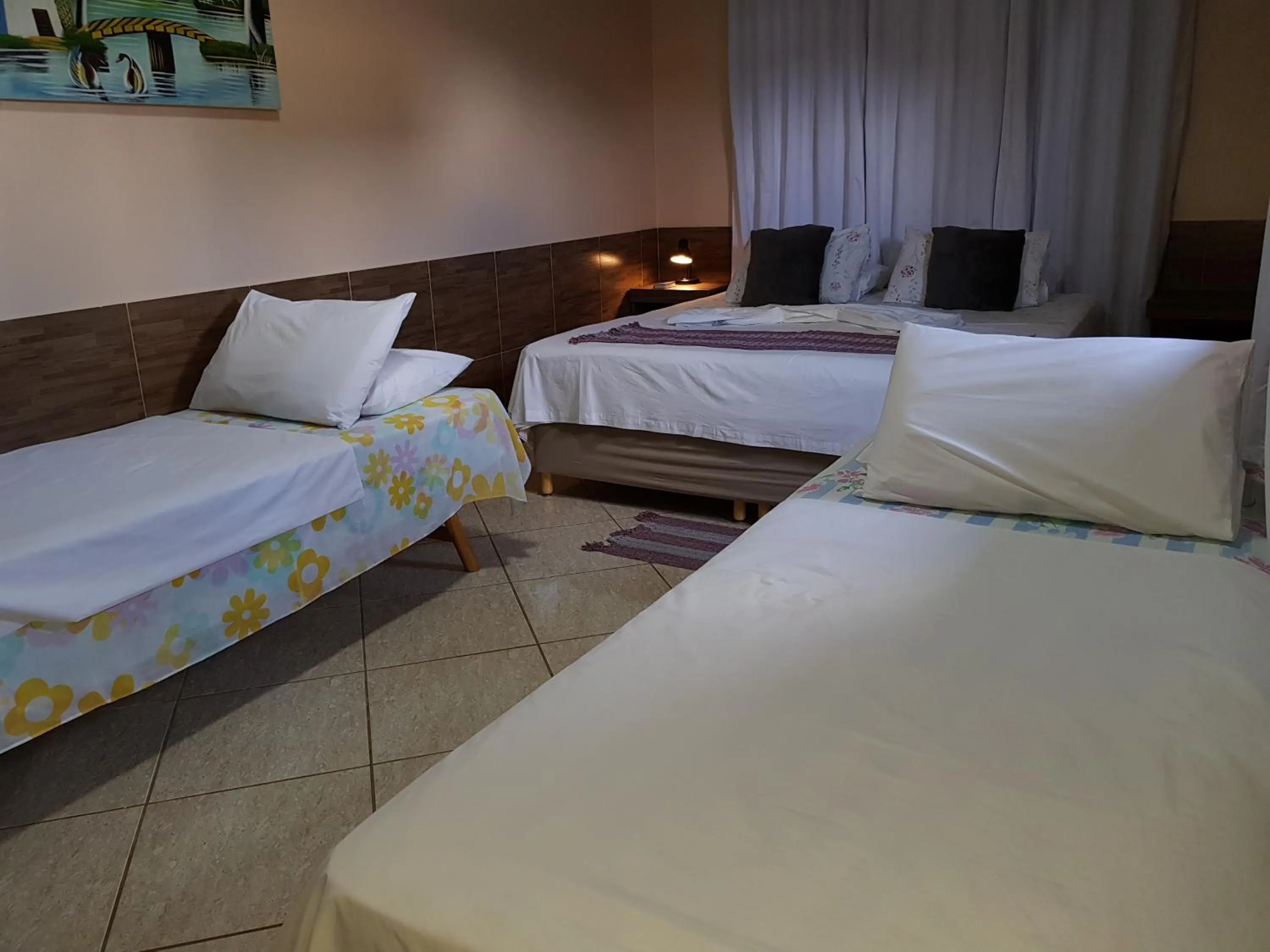 Bed in Pousada Jagatá