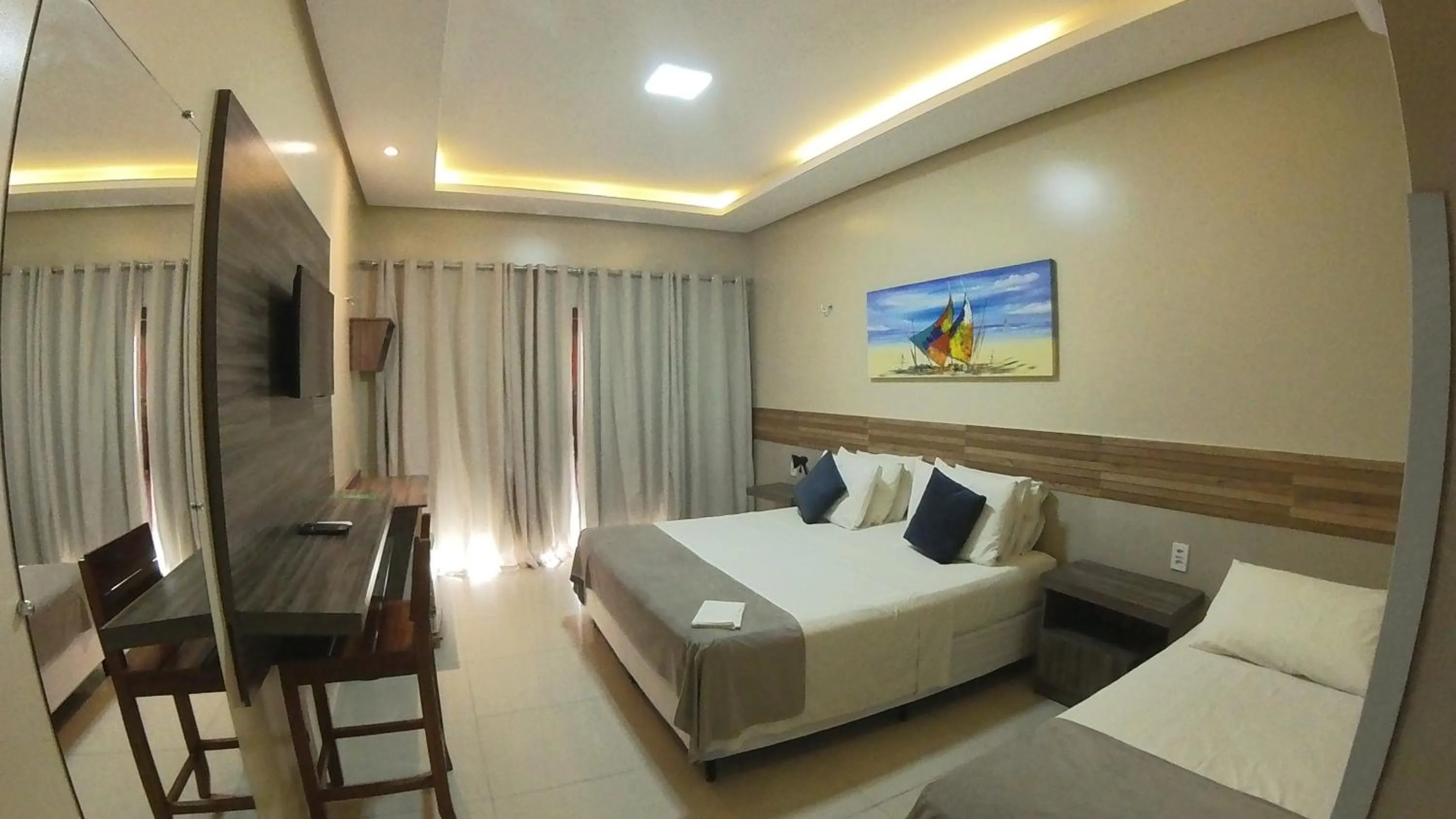 Bed in Pousada Jagatá