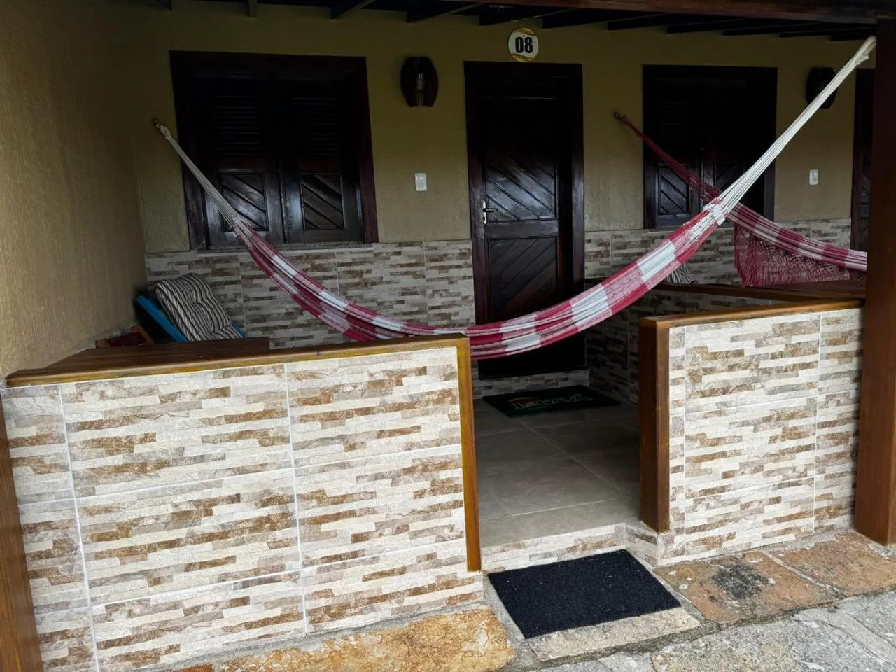 Patio in Pousada Jagatá