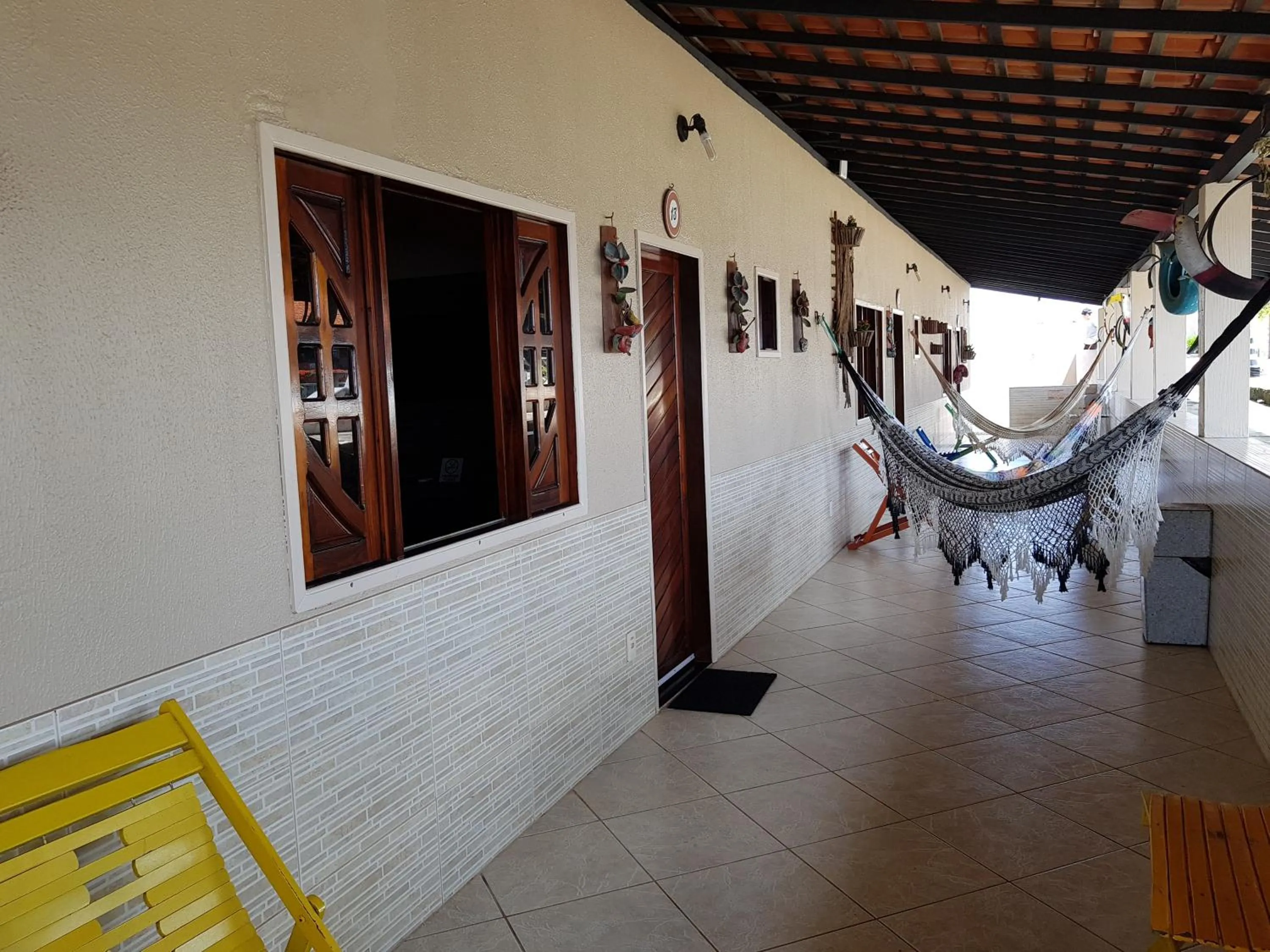 Balcony/Terrace in Pousada Jagatá