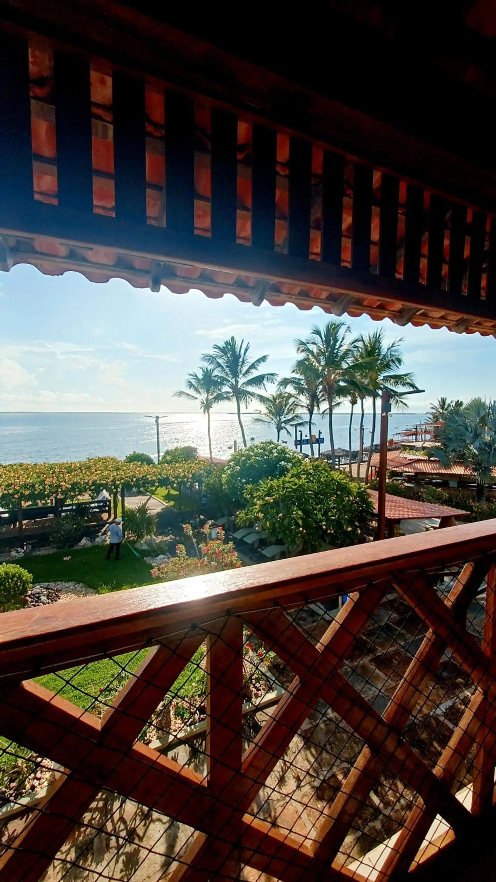 Bird's eye view in Pousada Jagatá