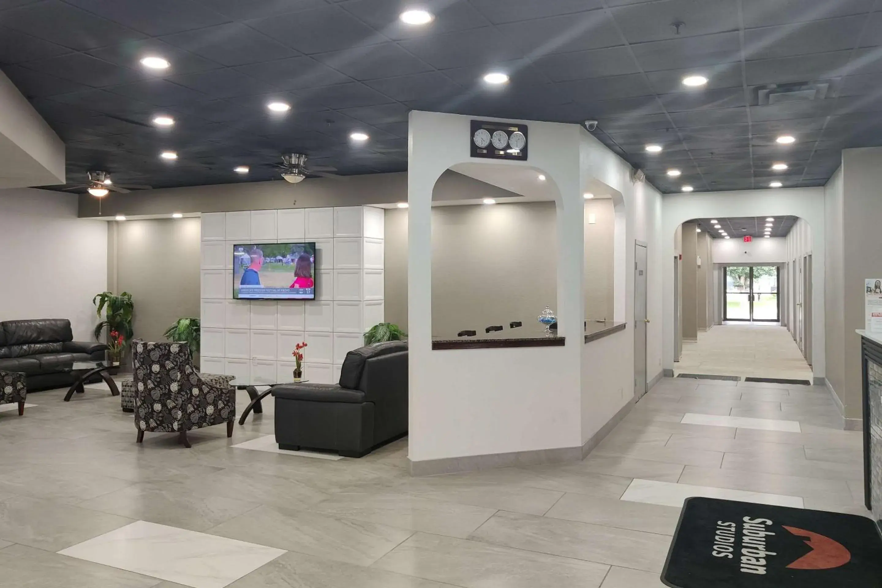 Lobby or reception in Clarion Inn Salt Lake City Airport Lobby or reception in Clarion Inn Salt Lake City Airport